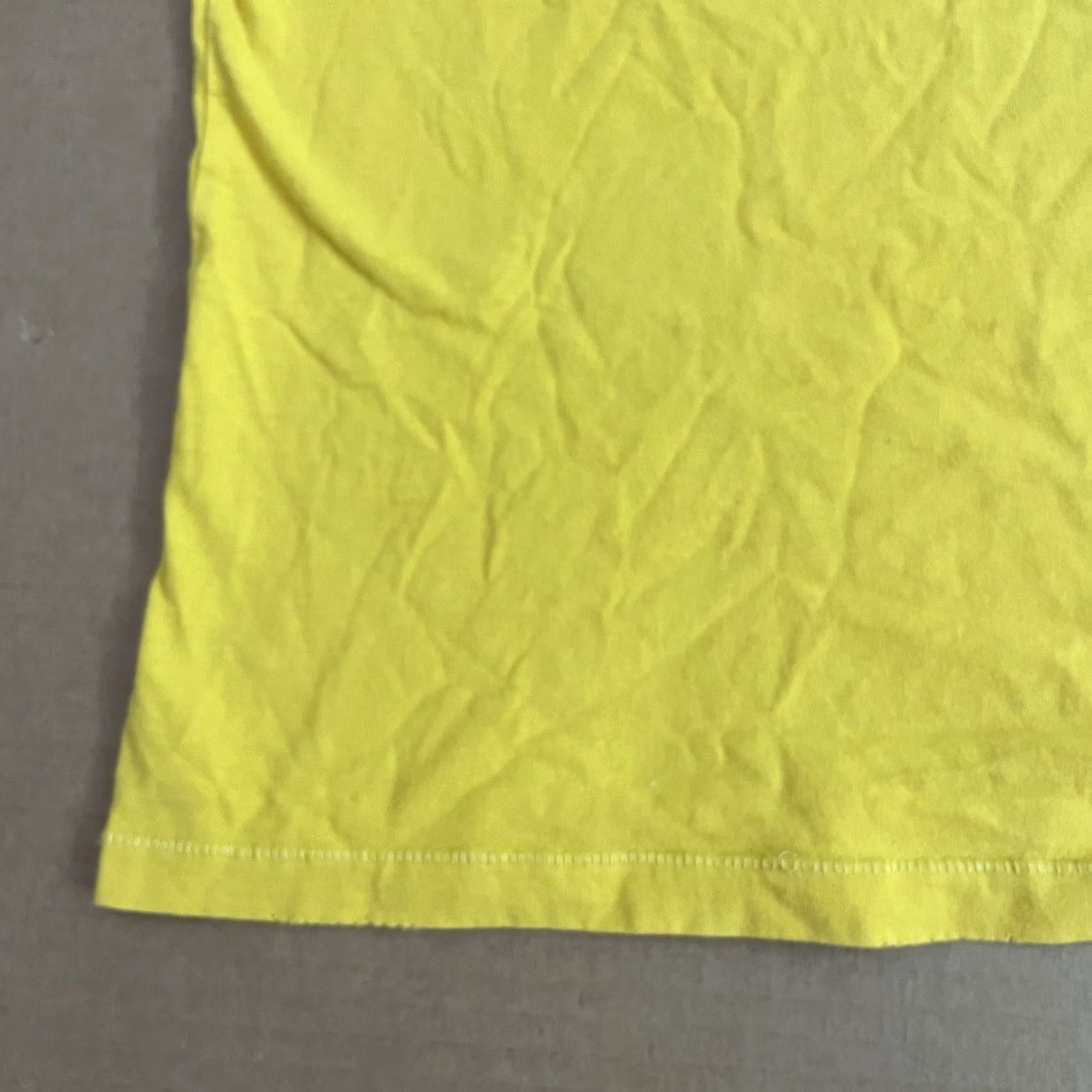 Puma Puma Shirt Adult Small Yellow Spell Out Logo Clyde Spell Out Script Mens Fitness Size US S / EU 44-46 / 1 - 3 Thumbnail