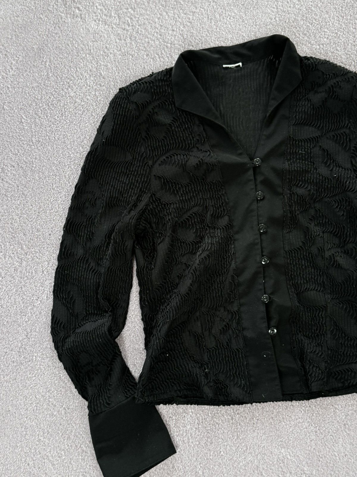 Vintage Avant Garde Glamour Design Y2K Blazer Size M / US 6-8 / IT 42-44 - 4 Thumbnail