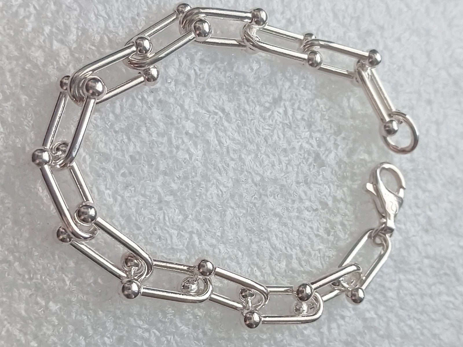 Jewelry Vintage Sterling Silver Bracelet Milor Equestrian Horsebit Size ONE SIZE - 1 Thumbnail
