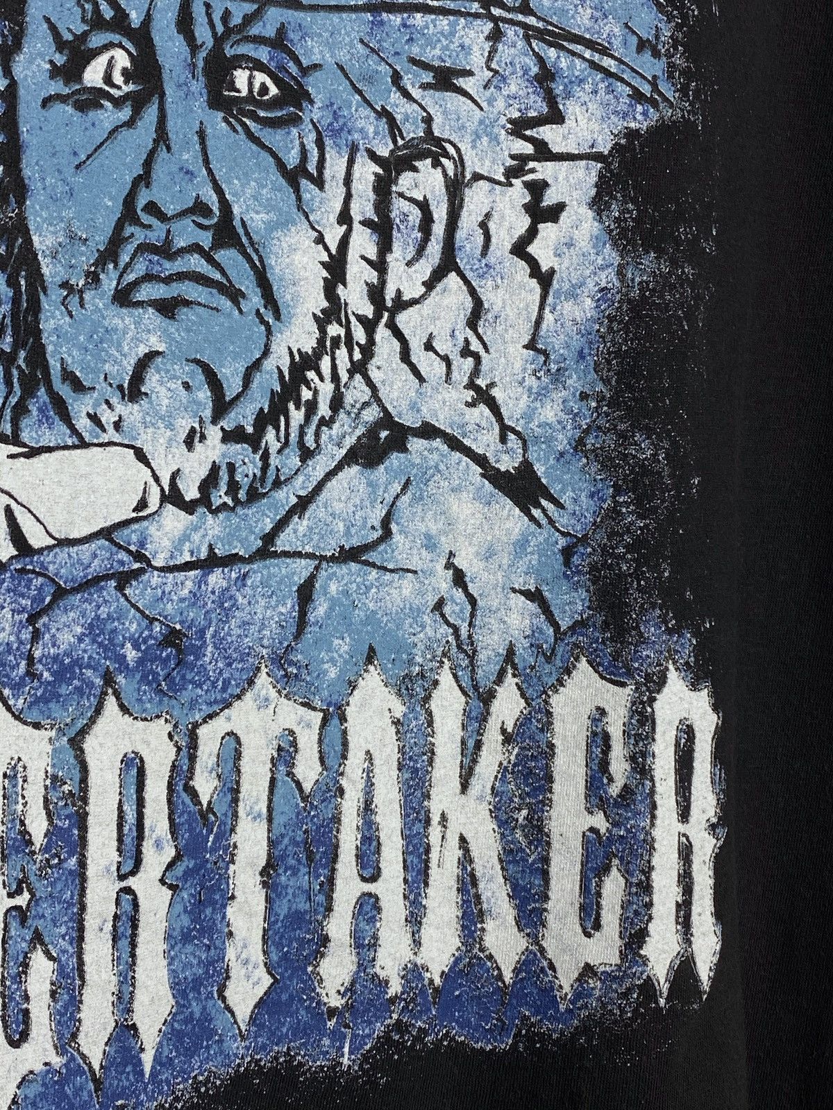 WWE Vintage WWF Undertaker 1992 Titan Sport Single Stitch Shirt Size US M / EU 48-50 / 2 - 5 Thumbnail