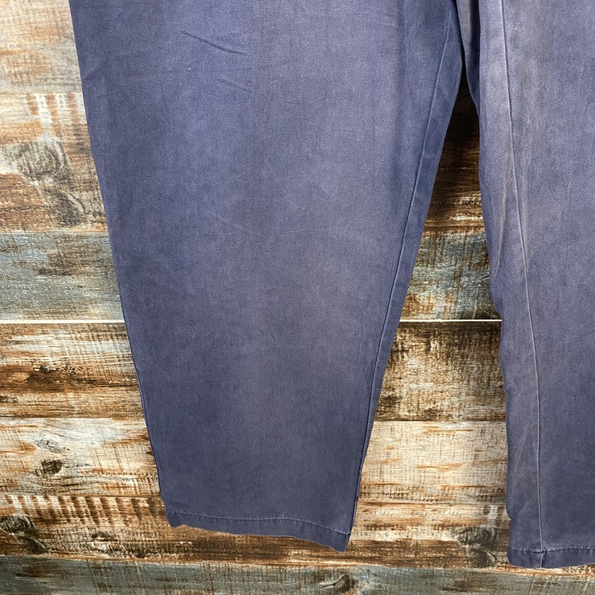 Japanese Brand DL Japanese Brand Blue Cargo Multipocket Pants #C969 Size US 31 - 11 Thumbnail