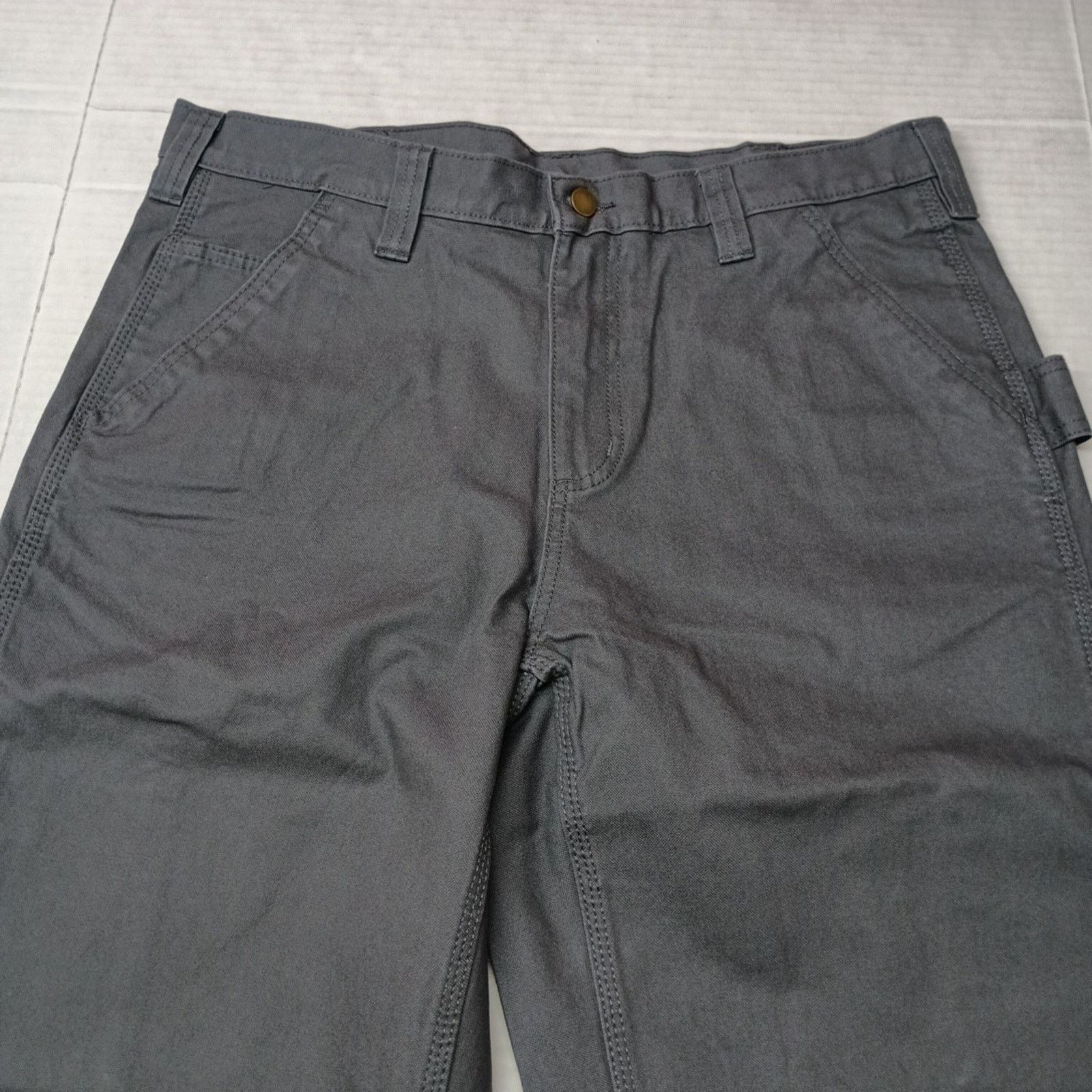 Other Brahma Work Carpenter Pants Men's Size 34x34 Gray Relaxed Size US 34 / EU 50 - 4 Thumbnail
