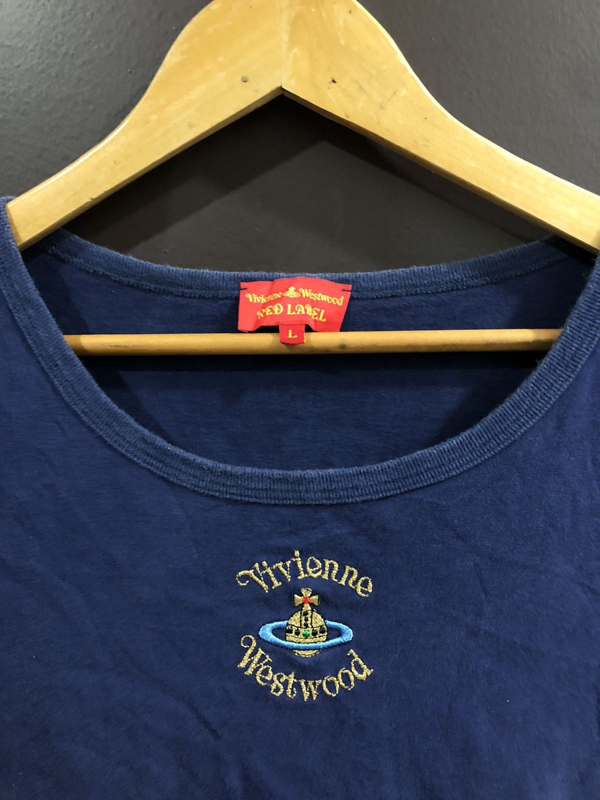 Vivienne Westwood Vivienne Westwood Logo Red Label Tee Size US M / EU 48-50 / 2 - 10 Thumbnail