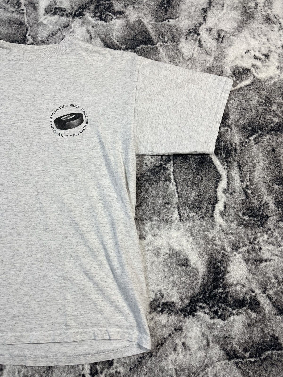 Vintage Vintage Bugle Boy 1998 Hockey Graphic Tee Oversize Size US XL / EU 56 / 4 - 4 Thumbnail