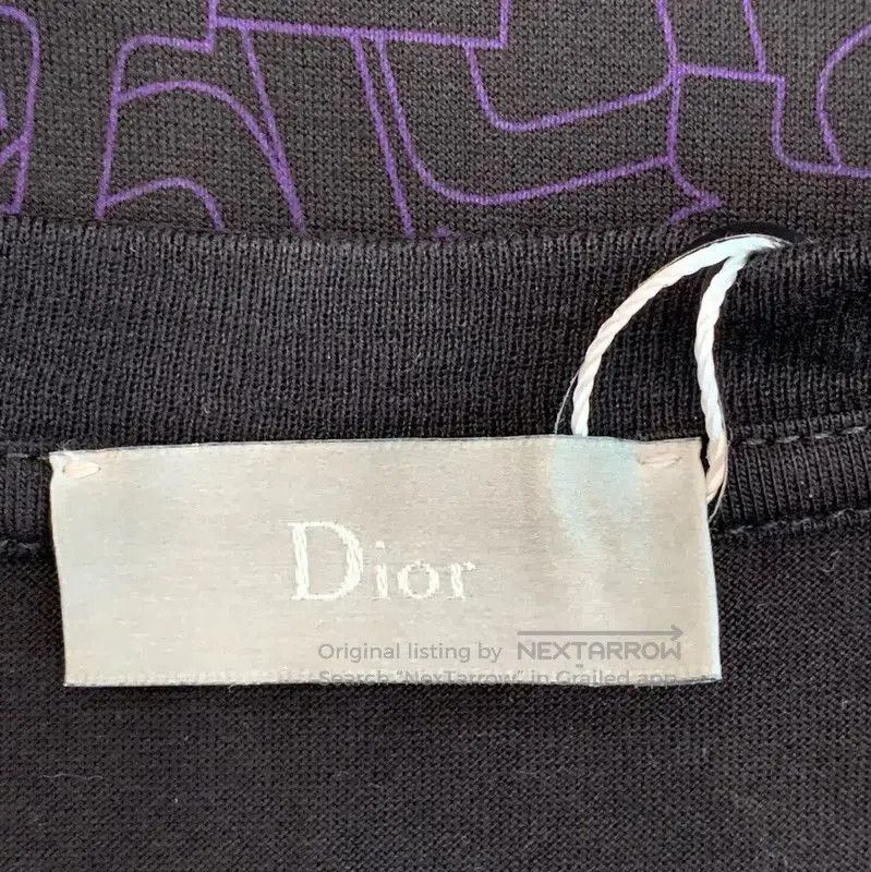 Dior Dior Men's Cotton Purple T-Shirt . Size US M / EU 48-50 / 2 - 4 Thumbnail