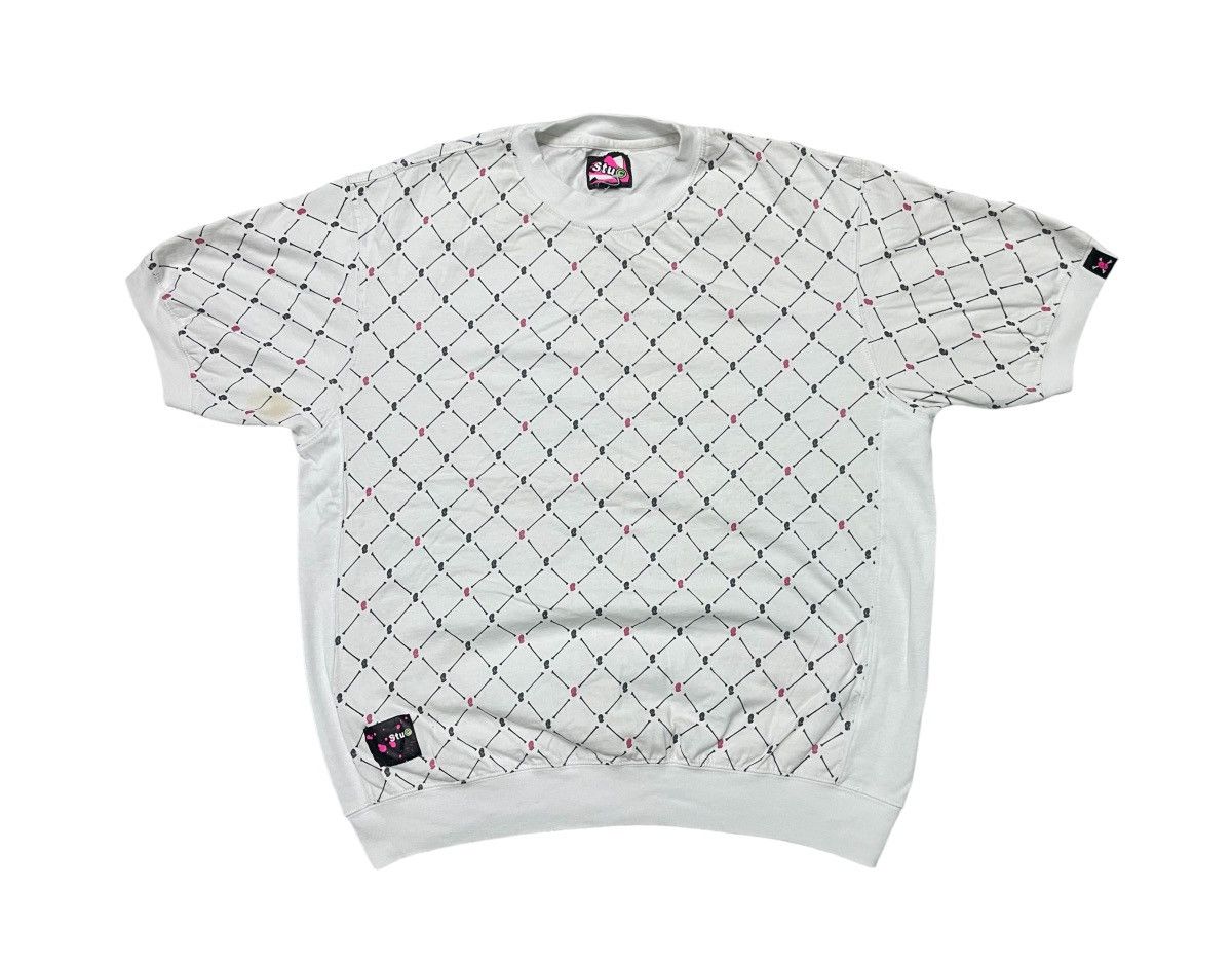 Stussy 90s STUSSY ZUCCA MONOGRAM SLEEVELESS SHIRT Size US L / EU 52-54 / 3 - 1 Thumbnail