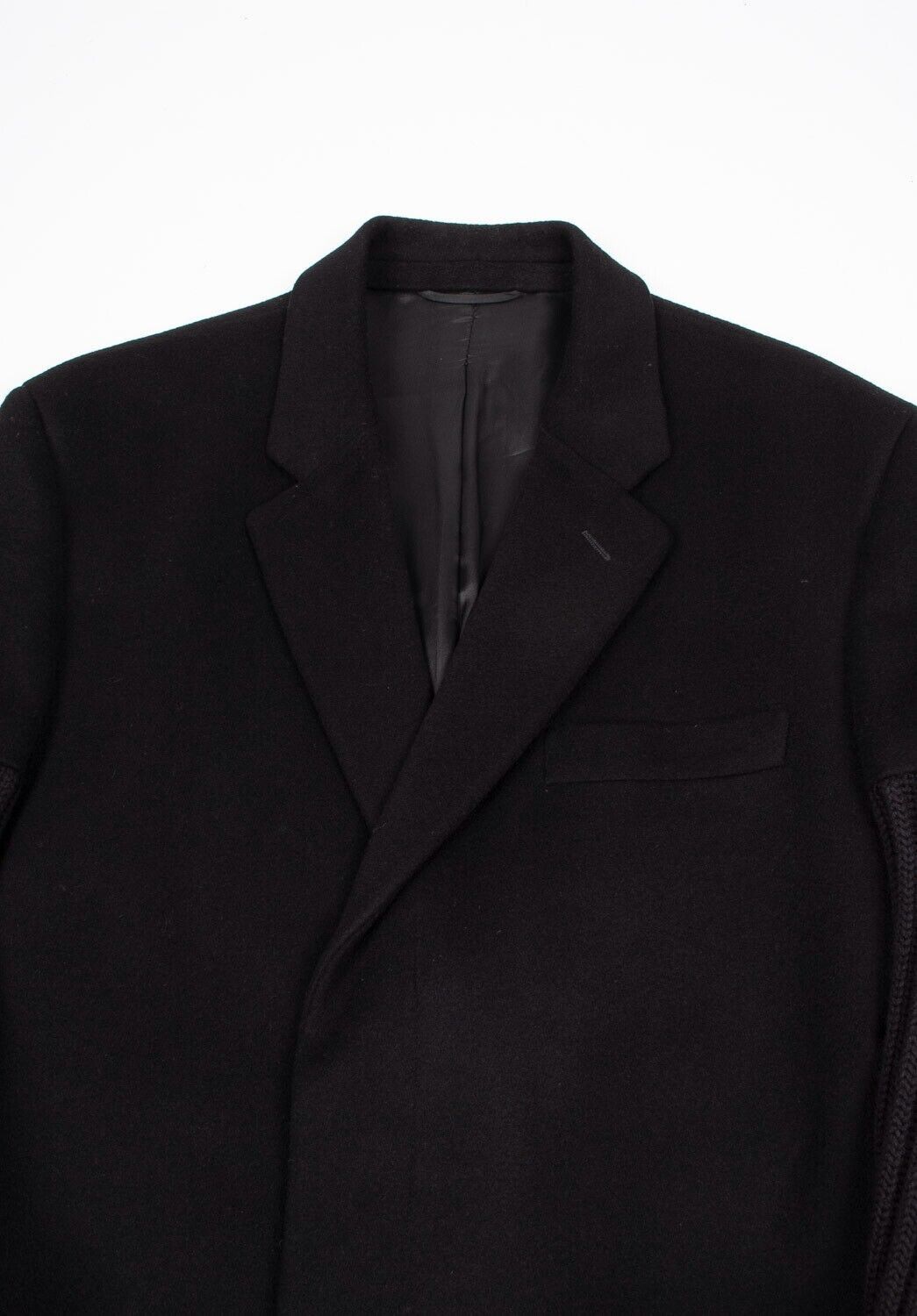Helmut Lang Helmut Lang Cashmere coat bondage knit sleeves overcoat Size US M / EU 48-50 / 2 - 3 Thumbnail