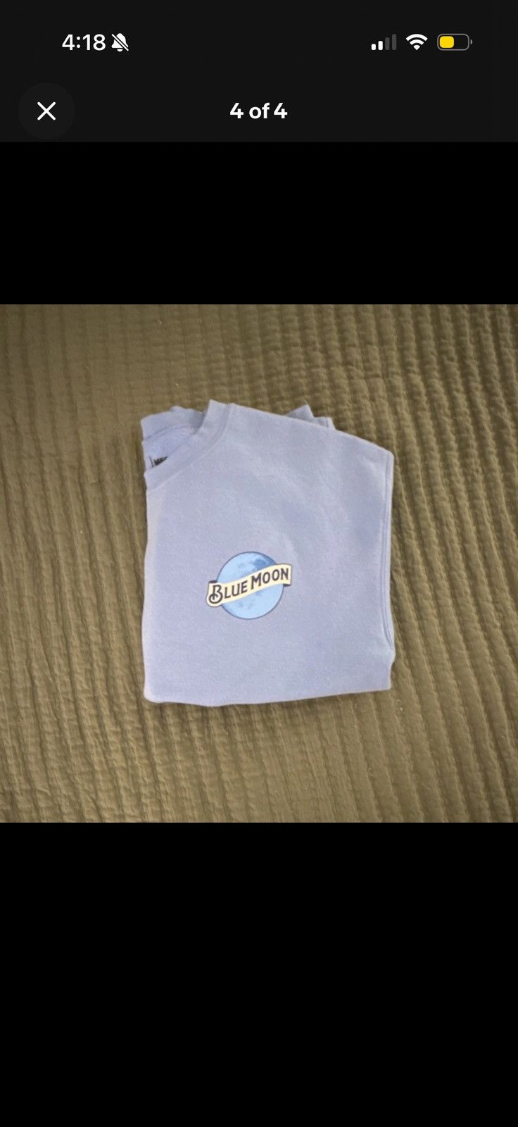 Other Blue moon sweatshirt Mens Medium Size US M / EU 48-50 / 2 - 4 Thumbnail