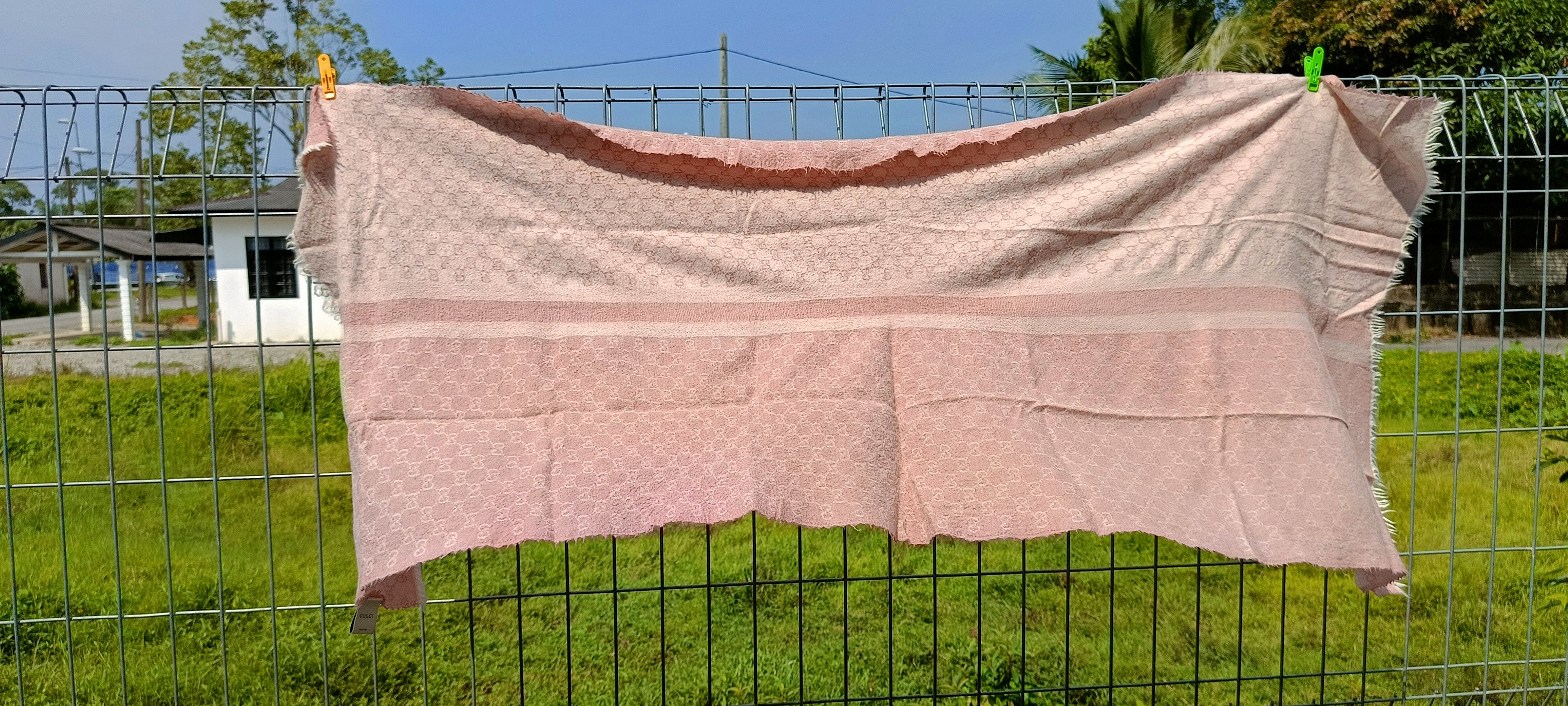 Gucci Gucci Monogram Scarf Size ONE SIZE - 3 Thumbnail