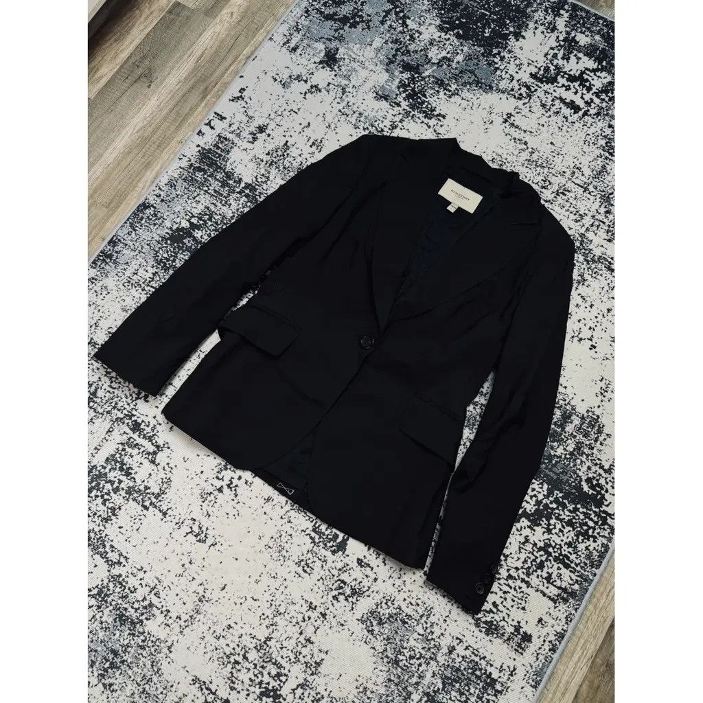 Burberry Burberry Suit Jacket Black Size Uk 10 Size M / US 6-8 / IT 42-44 - 2 Thumbnail