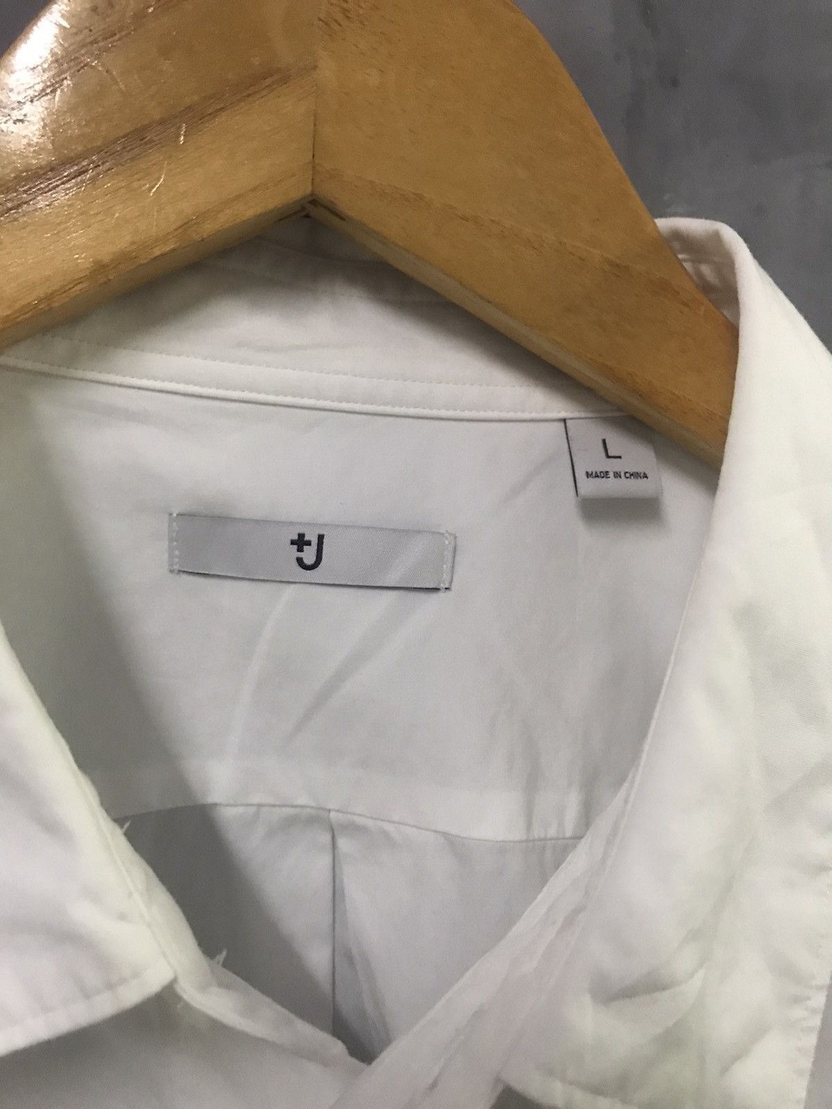 Jill Sander x Uniqlo Wide Shirt Plain White L