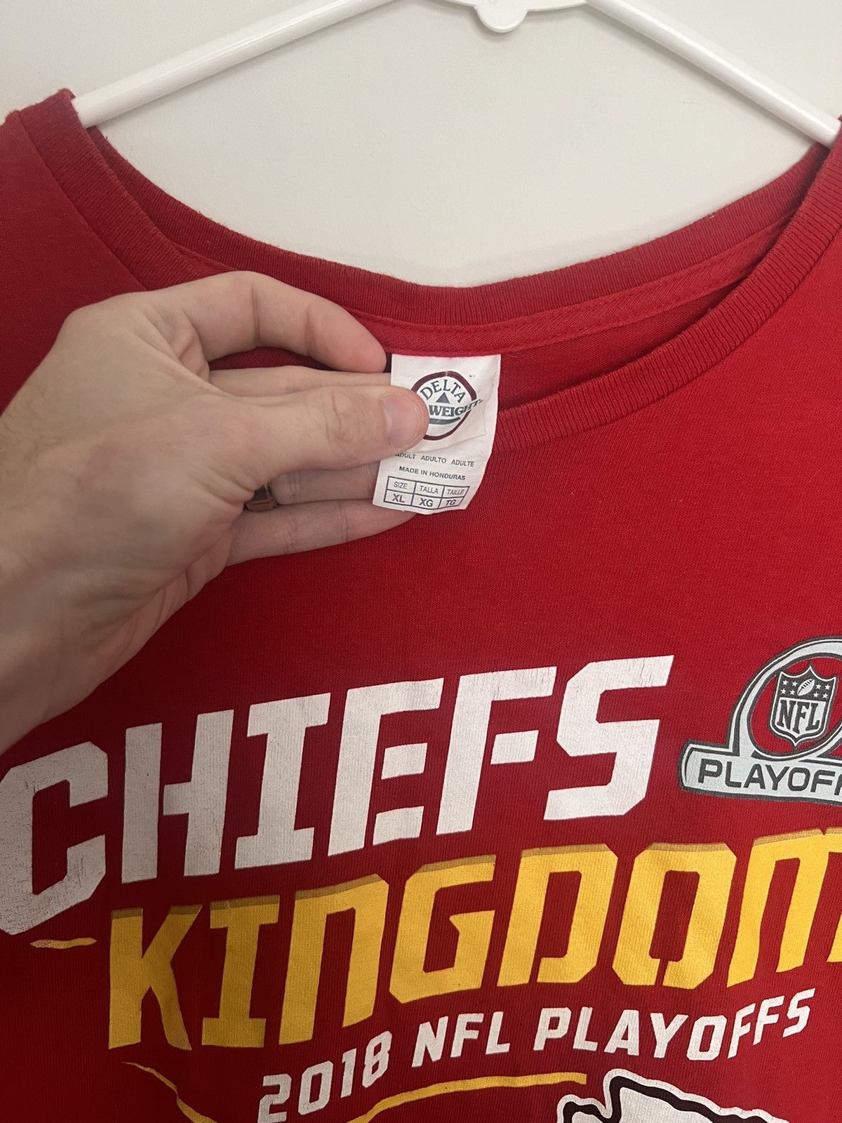 NFL Vintage Kansas City Chiefs Playoffs Shirt Size US XL / EU 56 / 4 - 4 Thumbnail
