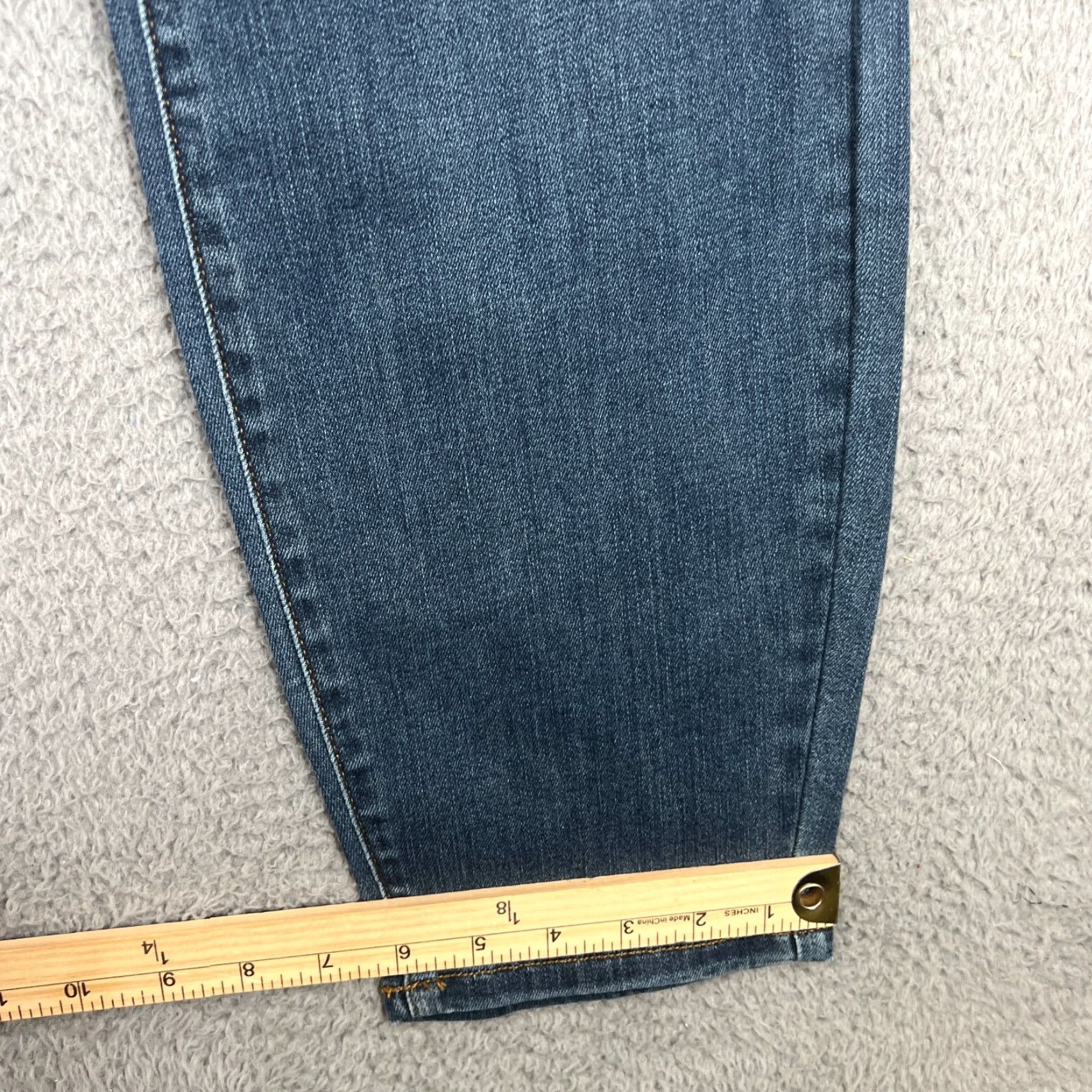Vintage Judy Blue Jeans Womens 14W Plus Skinny Fit Dark Wash Denim Stretch Mid Rise Casual Fall Spring Summer Winter Size 36" / US 14 / IT 50 - 2 Thumbnail