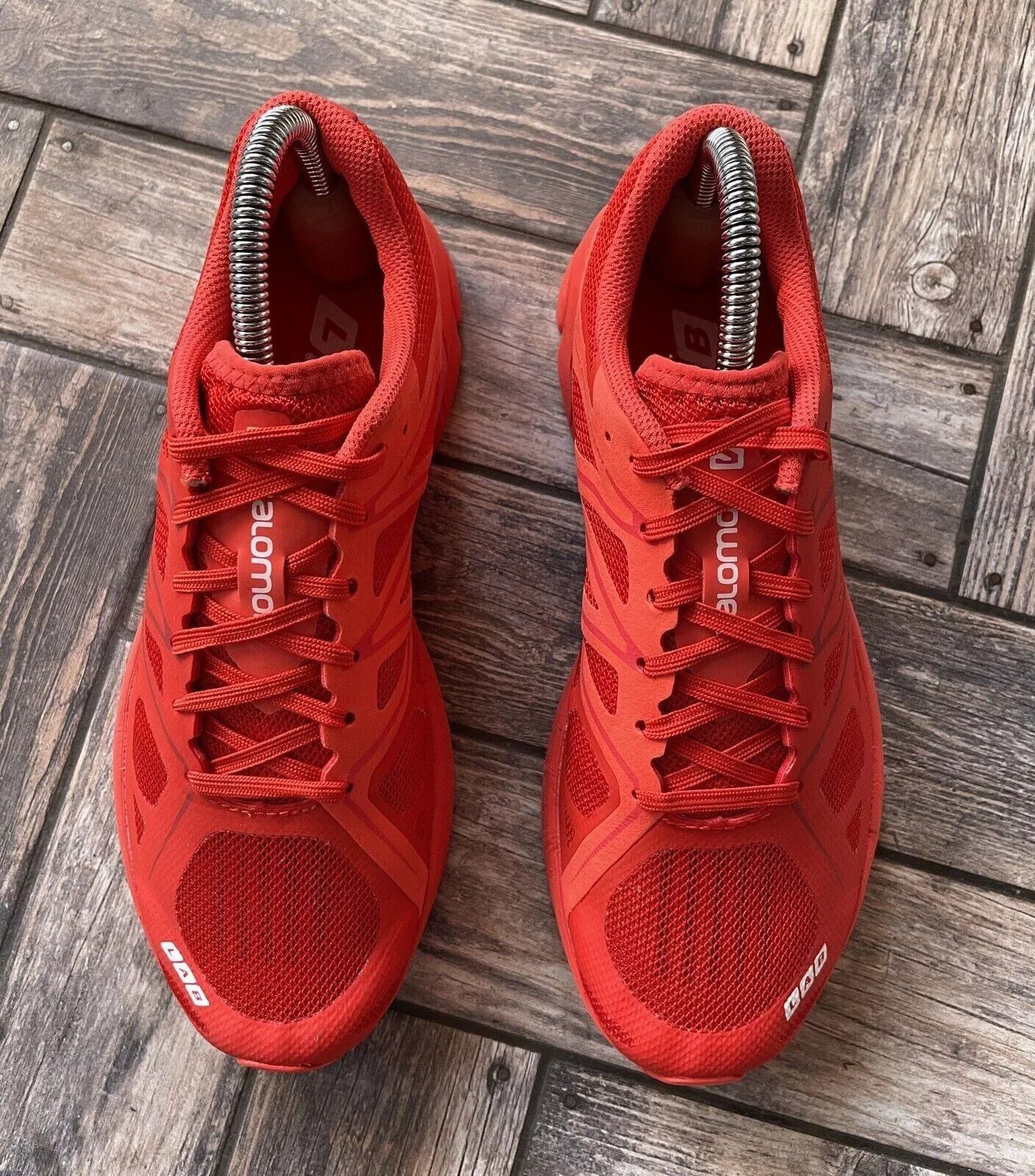 Salomon Salomon S/LAB Sonic 3 Trail Running Shoes Red x Red Size US 7 / IT 37 - 3 Thumbnail