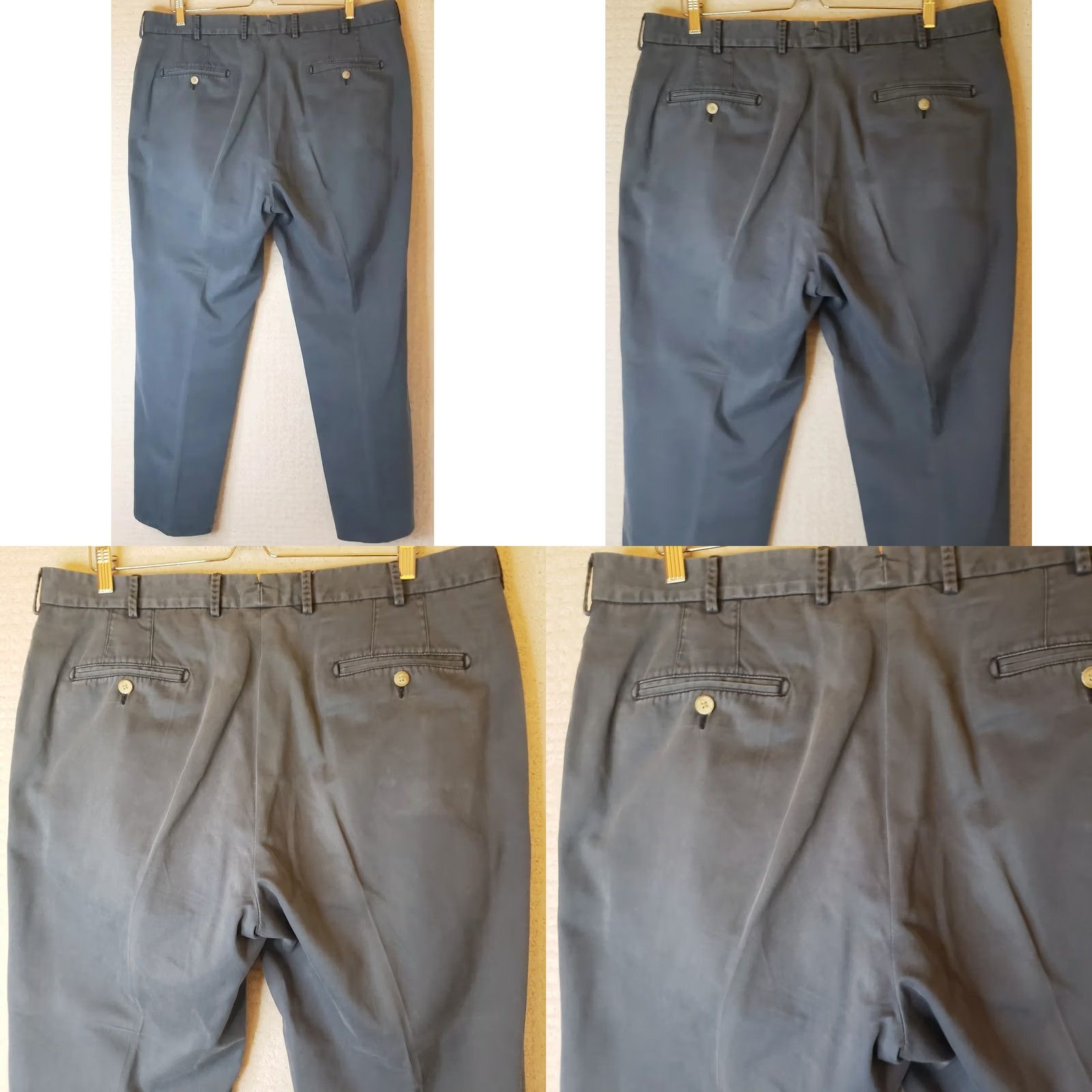 Peter Millar Peter Millar Chino Pants Flat Front Blue Cotton 38 X 30 Mens Size US 38 / EU 54 - 8 Thumbnail