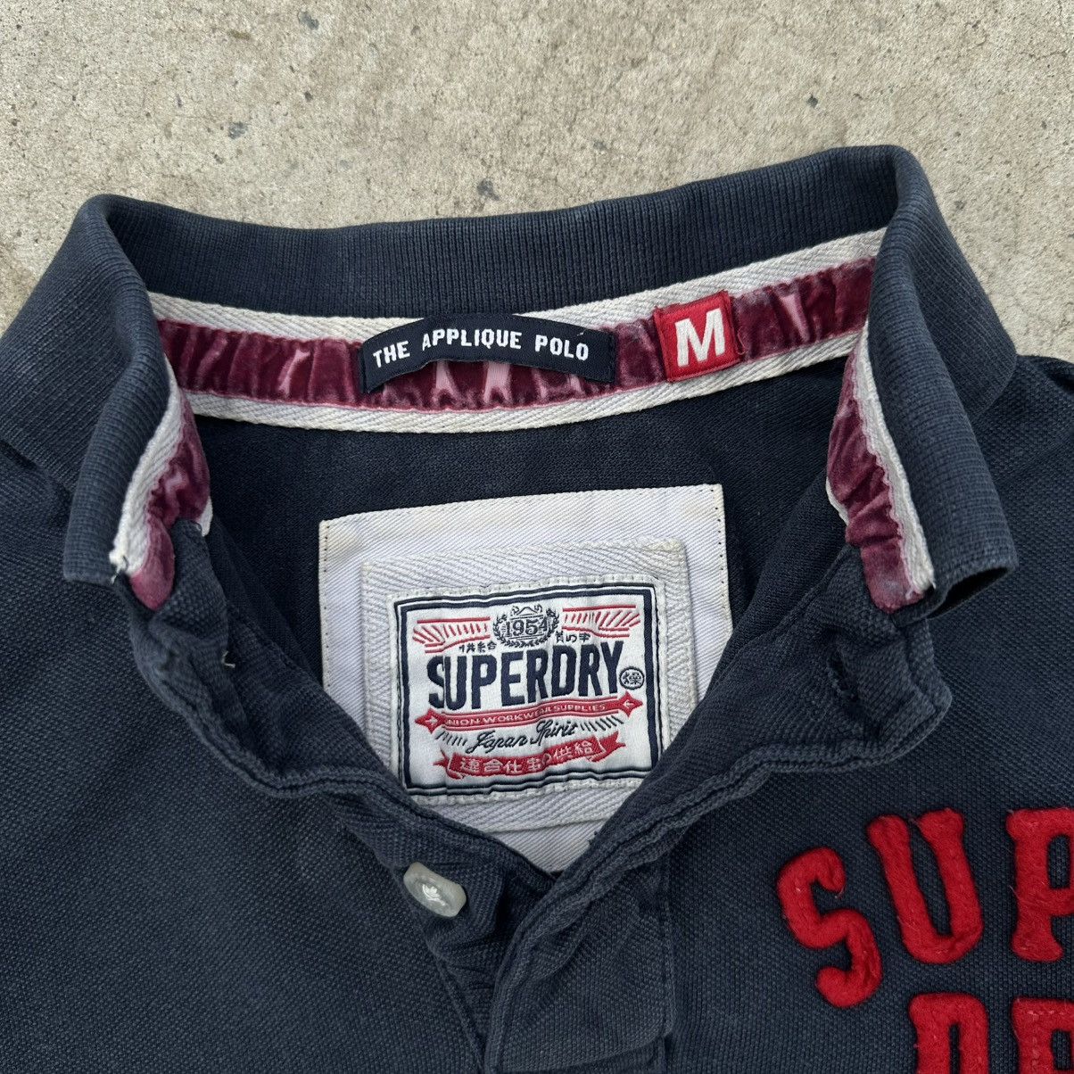 Superdry VTG Superdry Polo T-shirts Basic Fit Size S - M Y2K 00s USA Size US M / EU 48-50 / 2 - 9 Thumbnail
