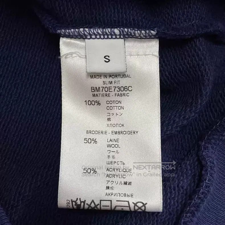 Givenchy Givenchy Colorful Reverse Fleece Letter Hoodie Size US S / EU 44-46 / 1 - 4 Thumbnail