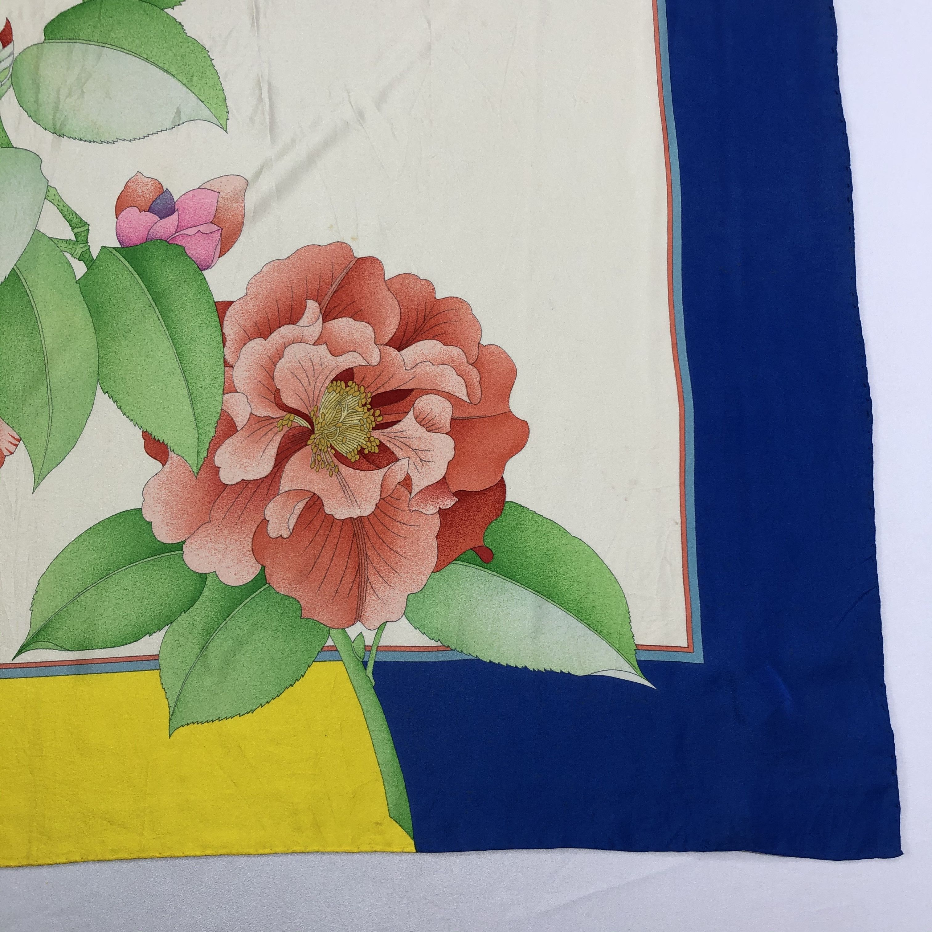 Vintage Vintage Silk Scarf Size ONE SIZE - 4 Thumbnail