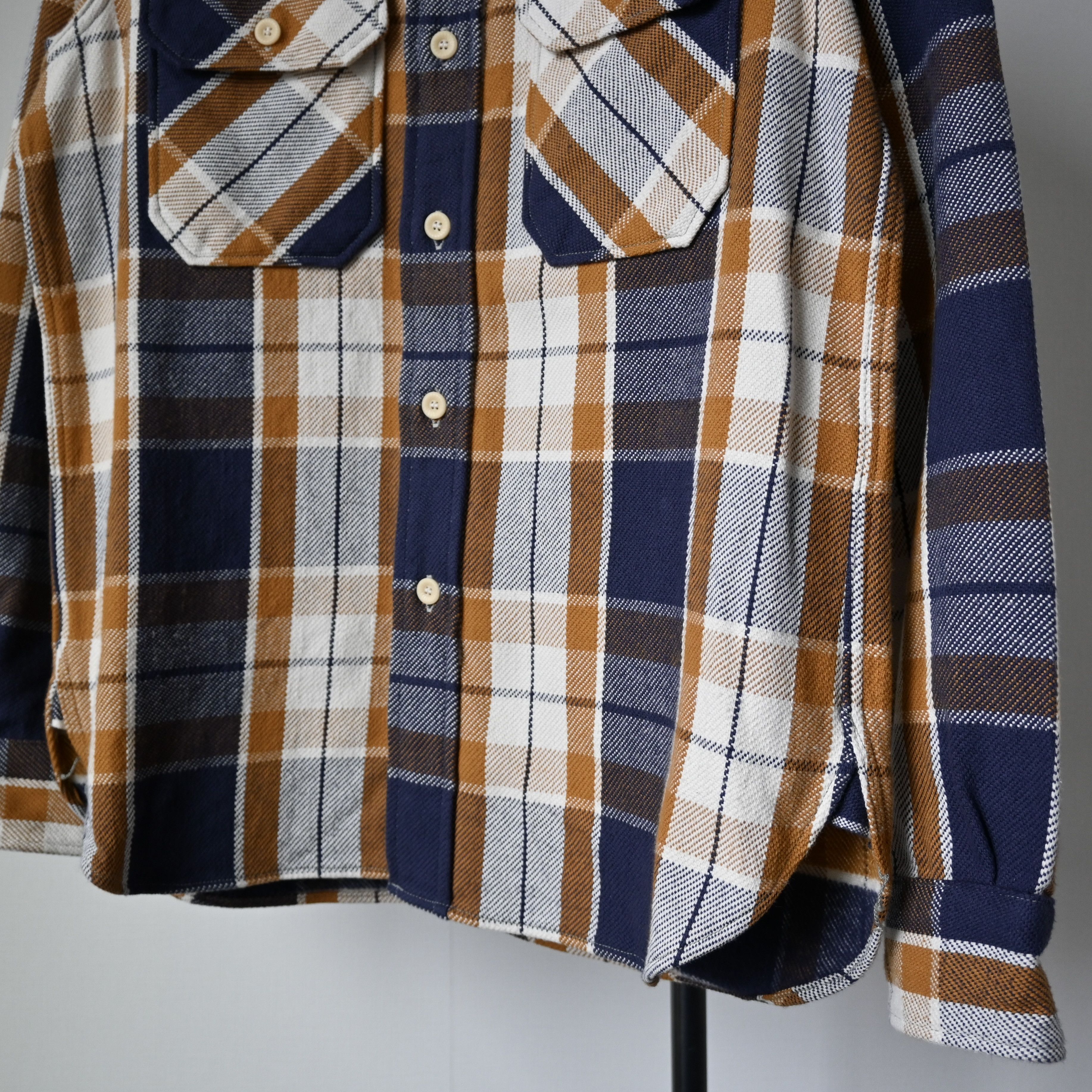 Warehouse WAREHOUSE heavy flannel shirt made in Japan, Small 14-14 1/2 Size US S / EU 44-46 / 1 - 7 Thumbnail
