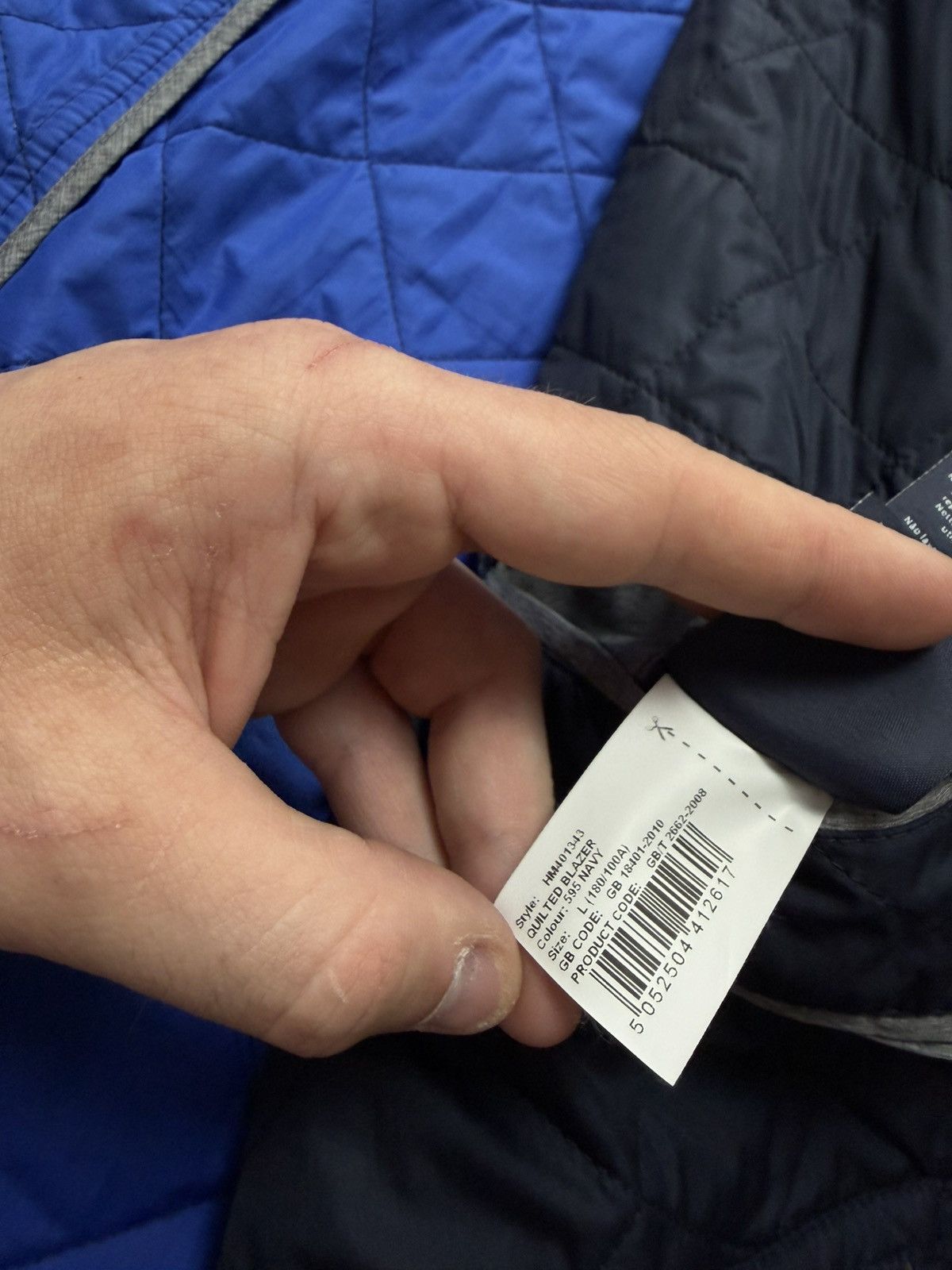 Hackett Hackett Quilted Thermal Puffer Classic Blazer Jacket Size US L / EU 52-54 / 3 - 13 Thumbnail