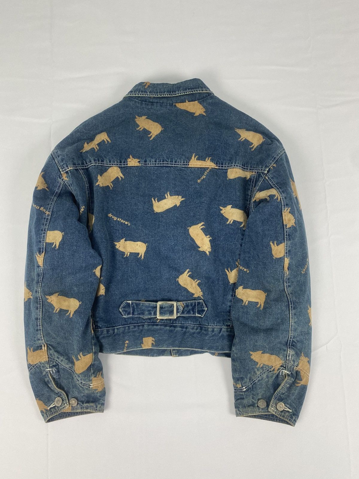 Japanese Brand Drug’s Store Japan denim sherpa Size US S / EU 44-46 / 1 - 3 Thumbnail