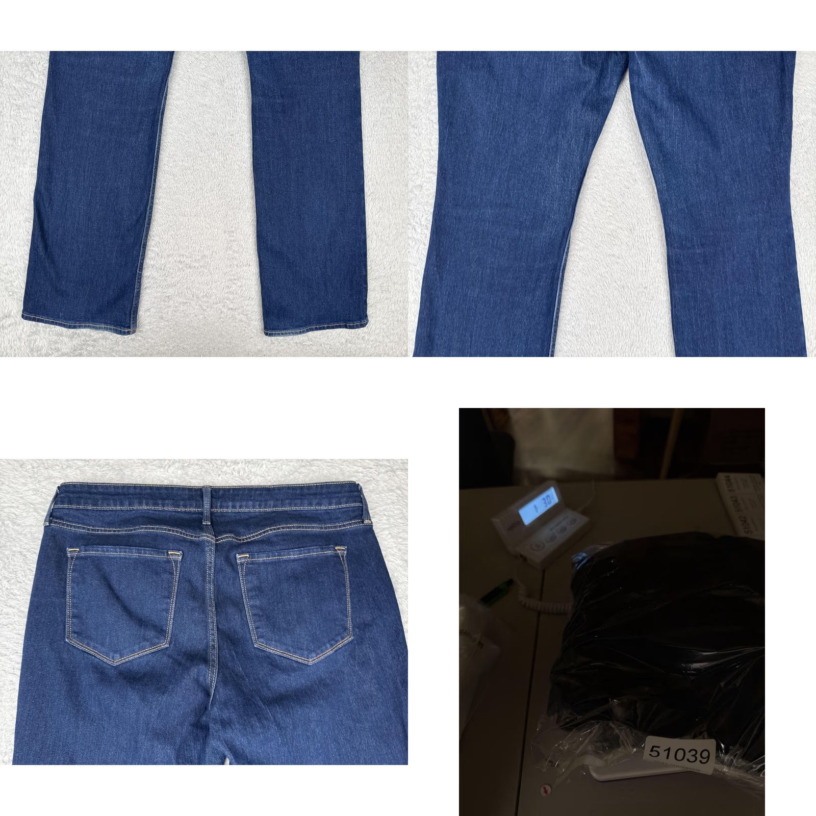 Old Navy Jeans Womens 14 Blue Mid Rise Bootcut Denim Stretch Pants Casual
