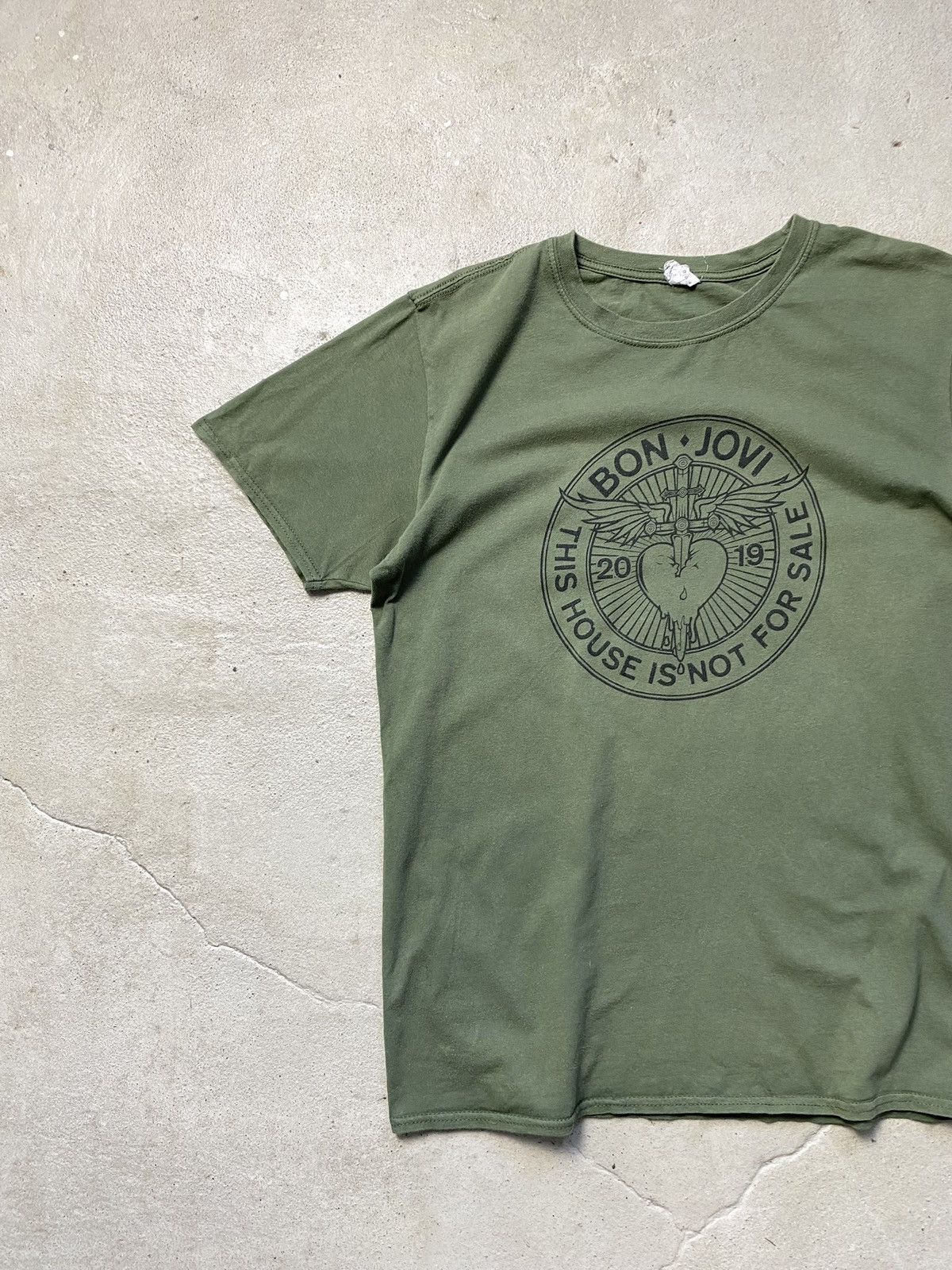 Band Tees Vintage Bon Jovi House Not For Sale Promo Album T Shirt Size US L / EU 52-54 / 3 - 2 Thumbnail