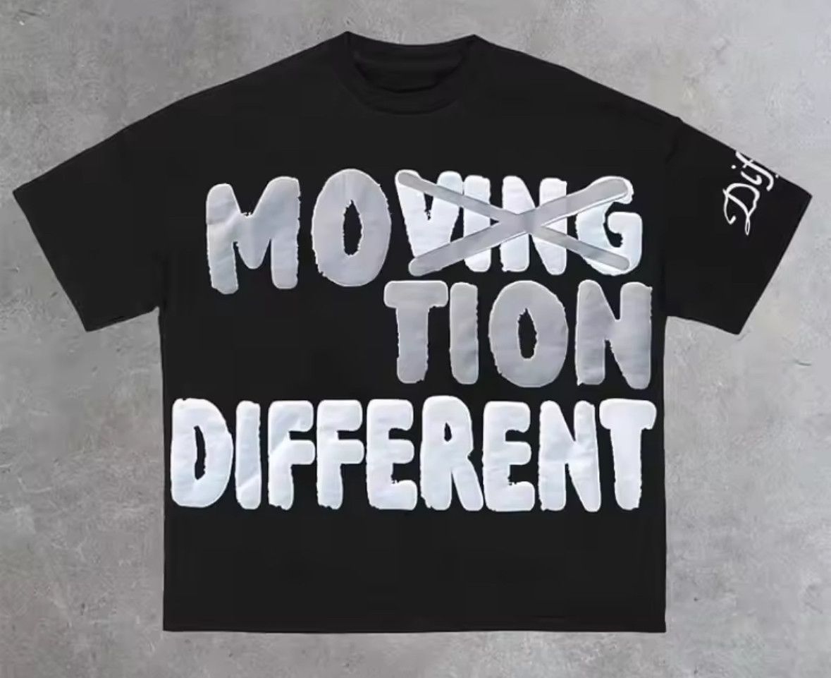 Other Hip Hop Streetwear Move Different T-Shirt Punk Graphic Tees Size US XL / EU 56 / 4 - 1 Thumbnail