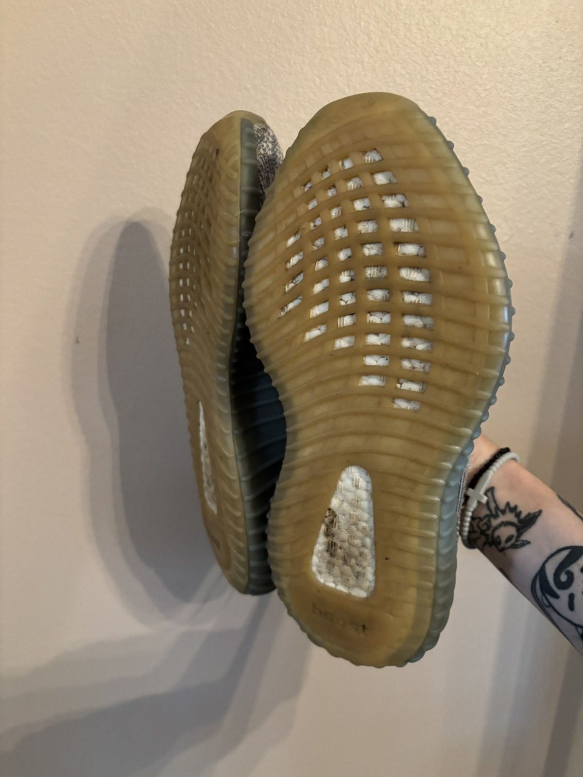 Yeezy Adidas Yeezy Boost 350 V2 'Israfil' Size US 6 / EU 39 - 5 Thumbnail