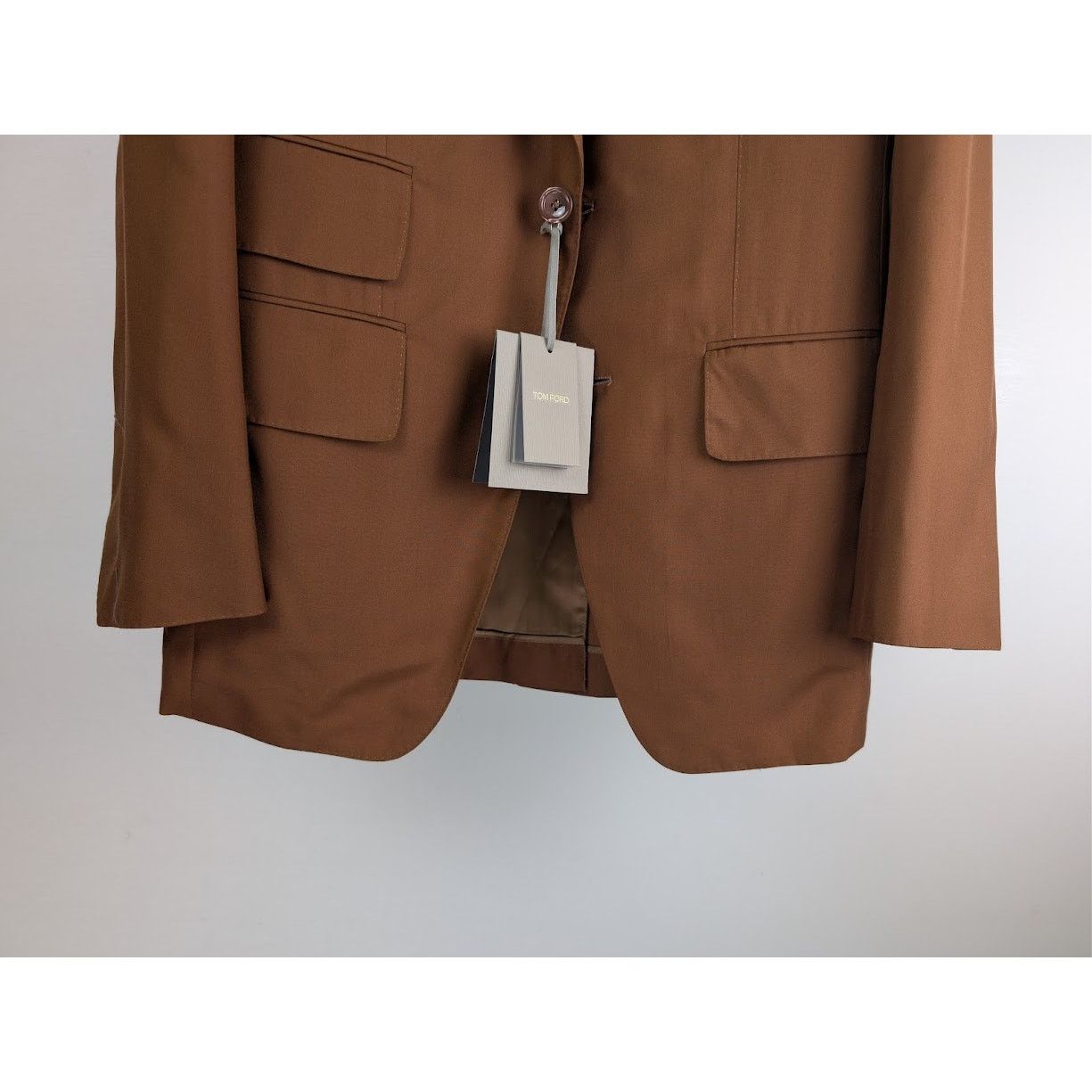 Tom Ford o1rshd1 Blazer Jacket in Brown Size US S / EU 44-46 / 1 - 4 Thumbnail
