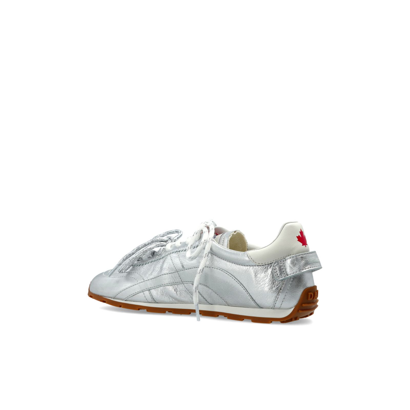 Dsquared2 DSQUARED2 DC-642 Silver Sneakers New & Authentic (Women's si Size US 11 / IT 41 - 3 Thumbnail