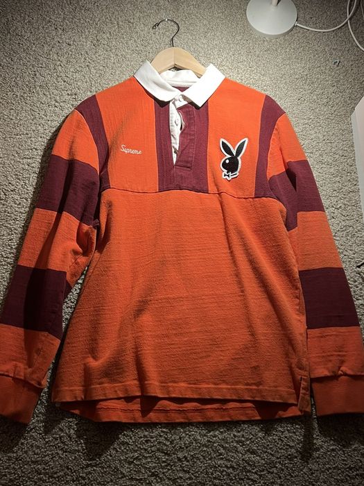 Supreme playboy rugby store shirt