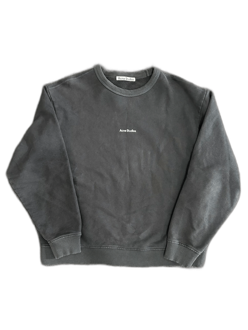 Acne Studios Acne Studios Black Vintage Sweatshirt Size S Size US S / EU 44-46 / 1 - 1 Thumbnail