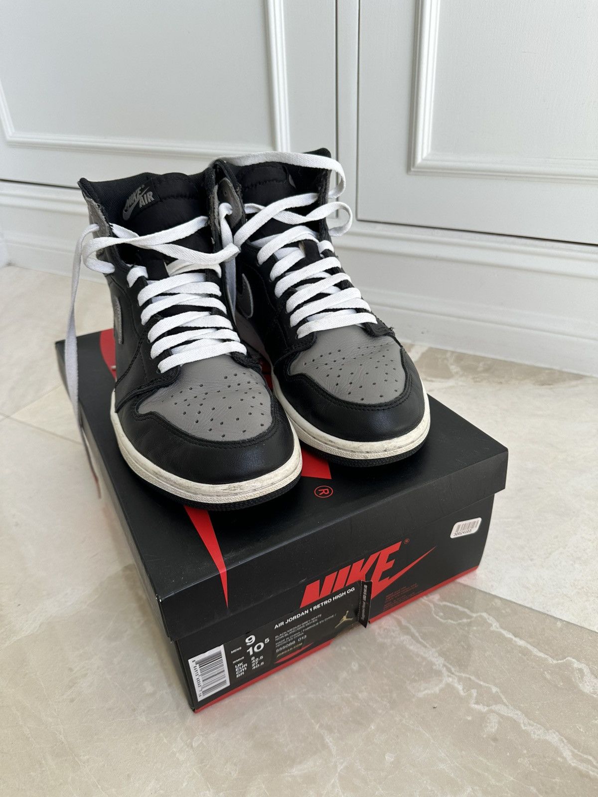 Jordan Brand Air Jordan 1 Shadows Size US 9 / EU 42 - 14 Thumbnail