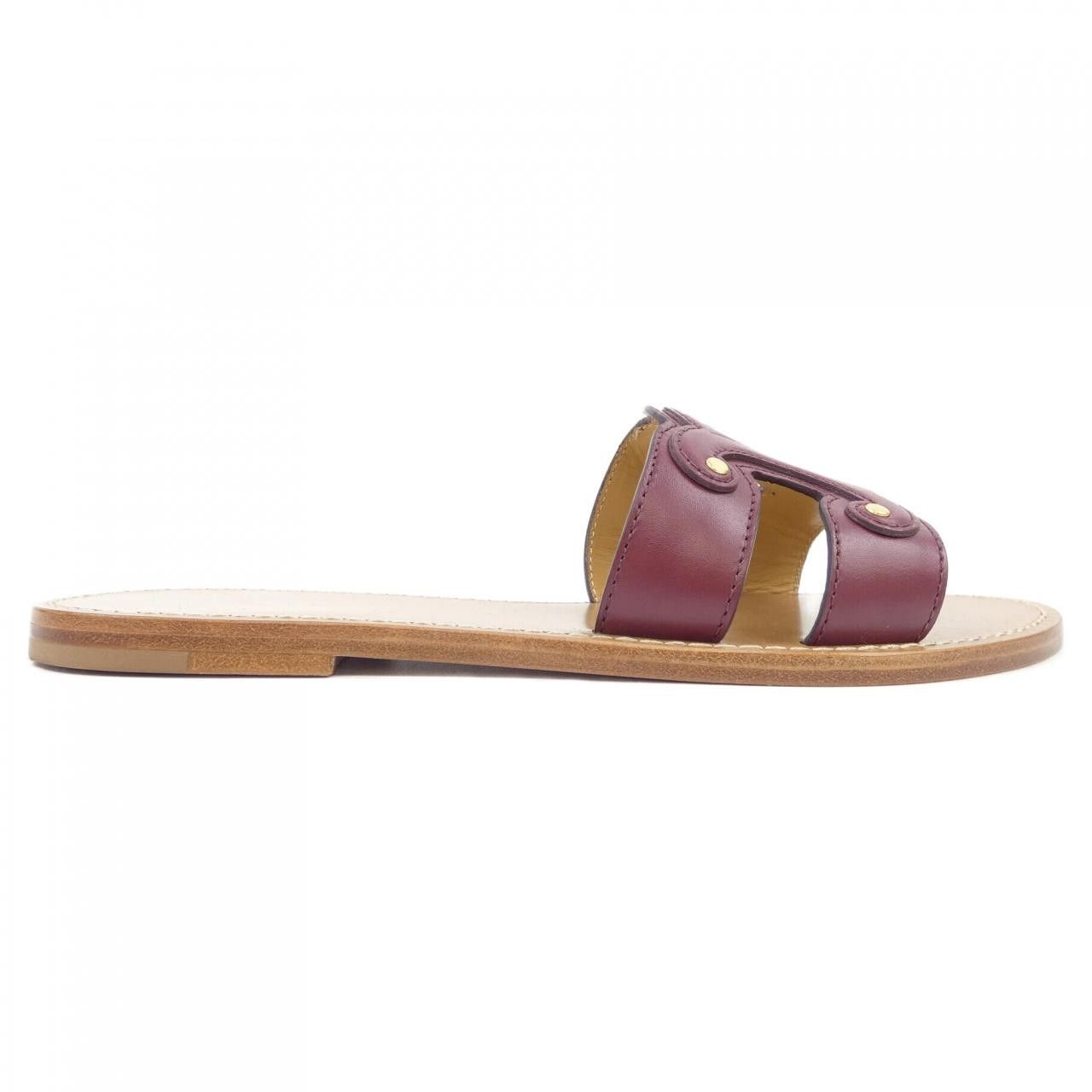 Celine Celine Celine Sandal Calfskin Sandal Leather Shoes 352413767C DUTY FREE for USA Size ONE SIZE - 1 Thumbnail