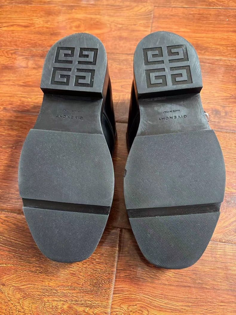 Givenchy Givenchy Men's Leather Shoes, Black Size US 7 / EU 40 - 7 Thumbnail
