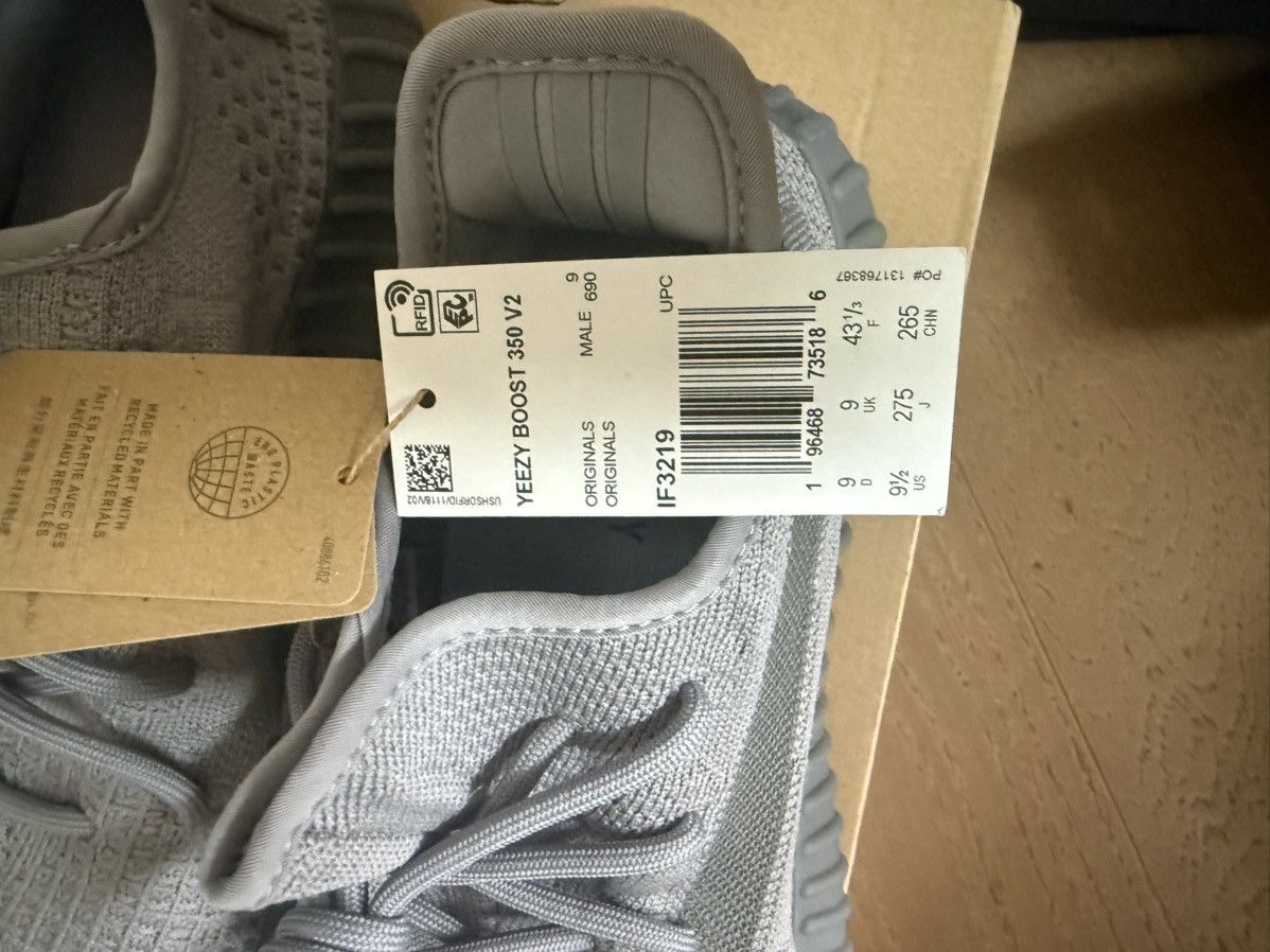Yeezy Adidas Yeezy Boost 350 V2 Steel Gray Men’s Size 9.5 New Size US 9.5 / EU 42-43 - 10 Thumbnail