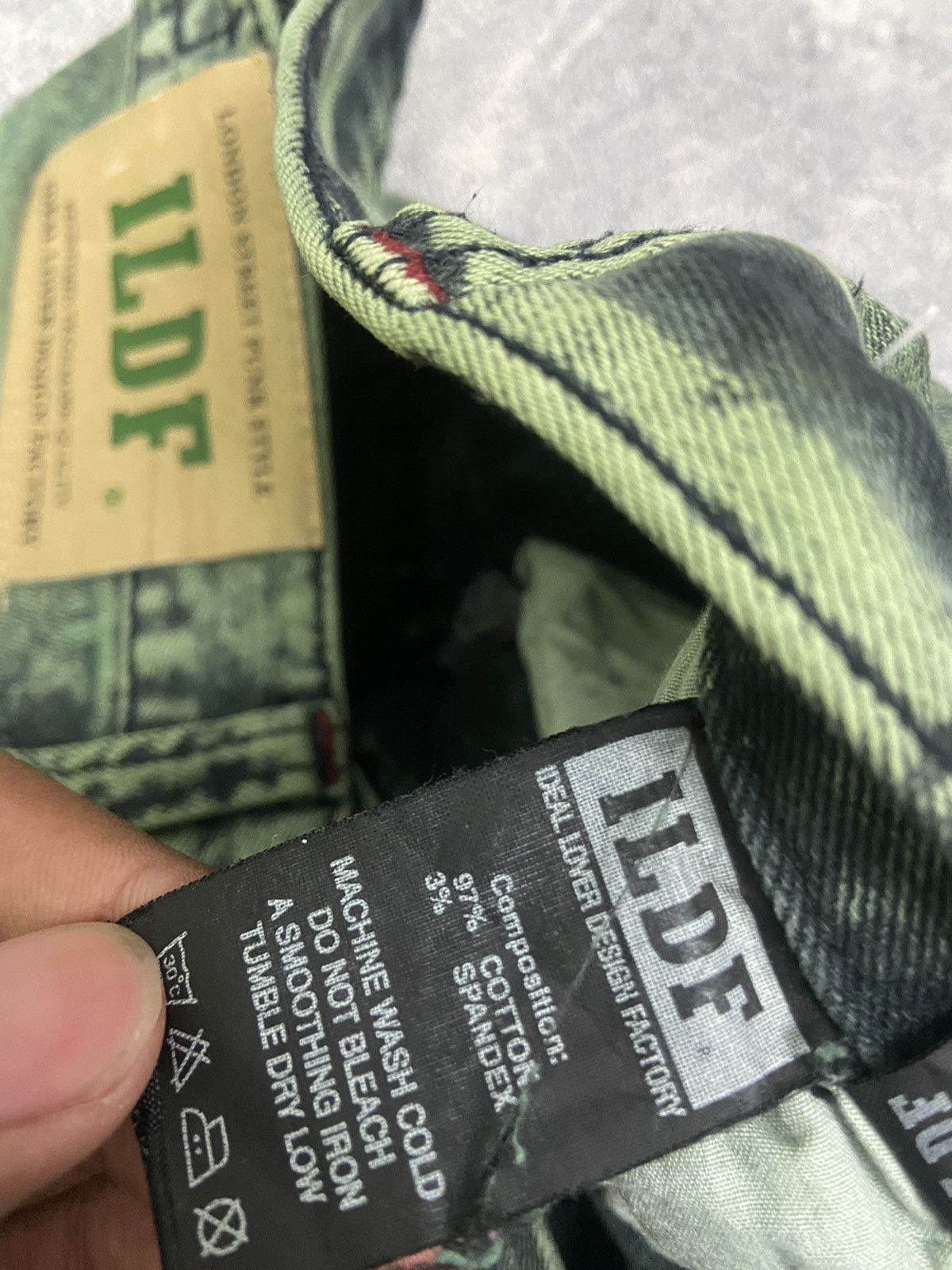 Japanese Brand × Seditionaries Vintage ILDF Archival Clothing Punk Design Denim Pants Size US 31 - 7 Thumbnail