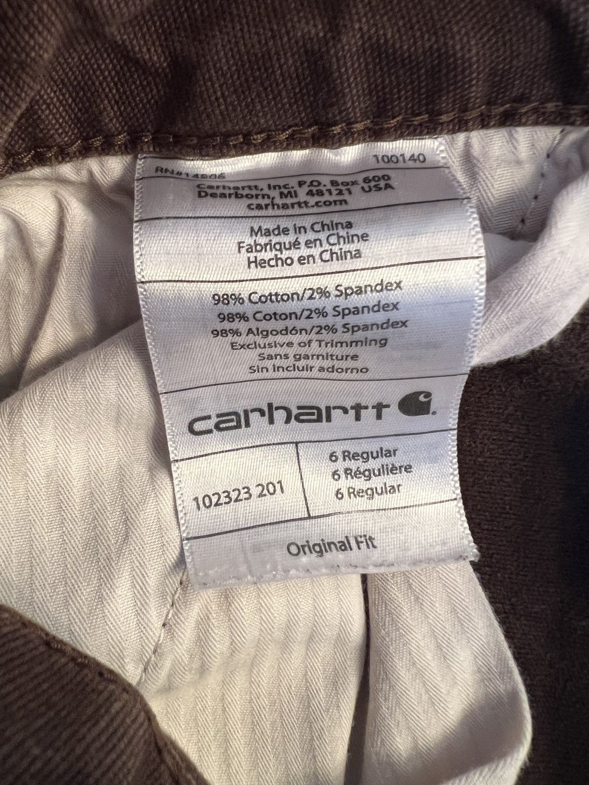 Carhartt Carhartt Double Knee Pants Size 29" - 5 Thumbnail
