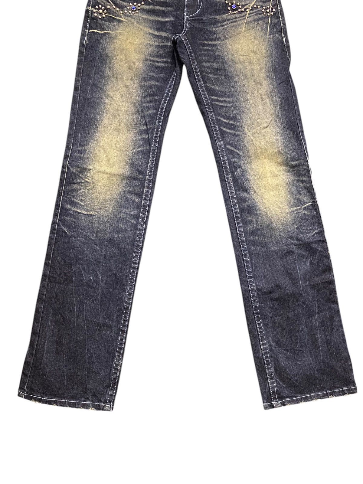 If Six Was Nine Red Pepper Attitude Studded Jeans Size US 29 - 5 Thumbnail