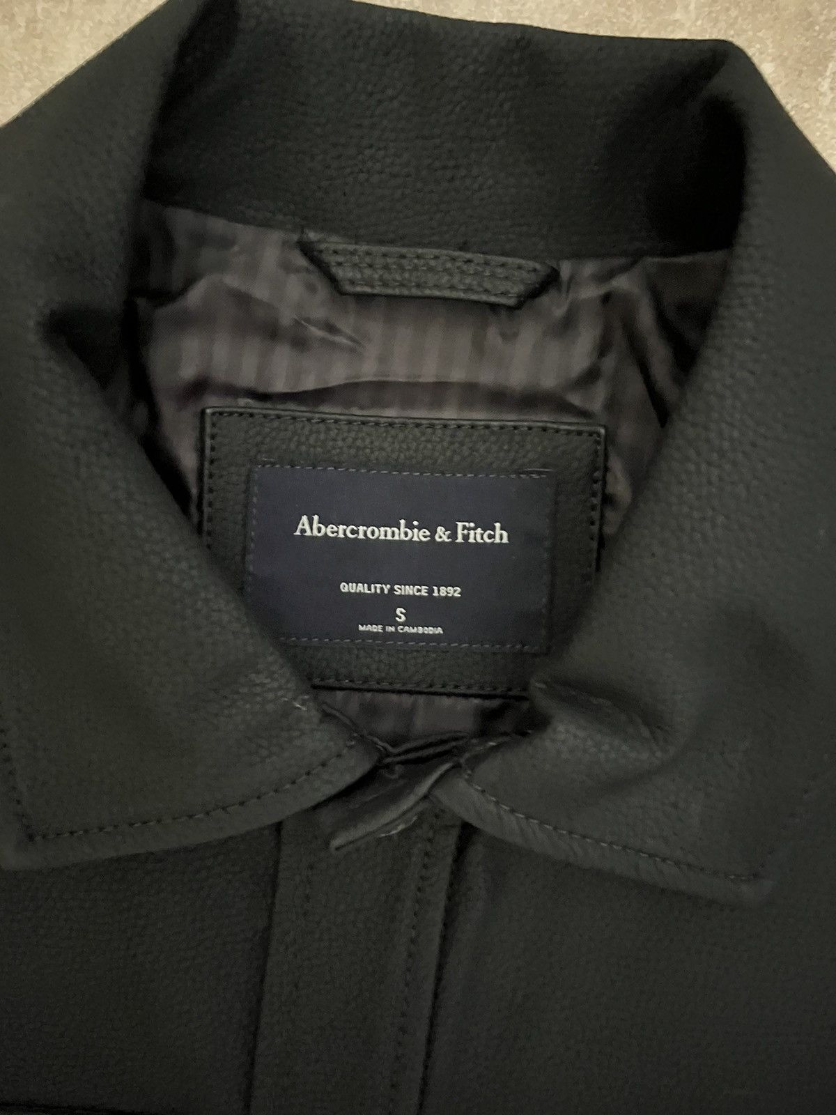 A&F Leather Jacket 🎼 (STEAL!)
