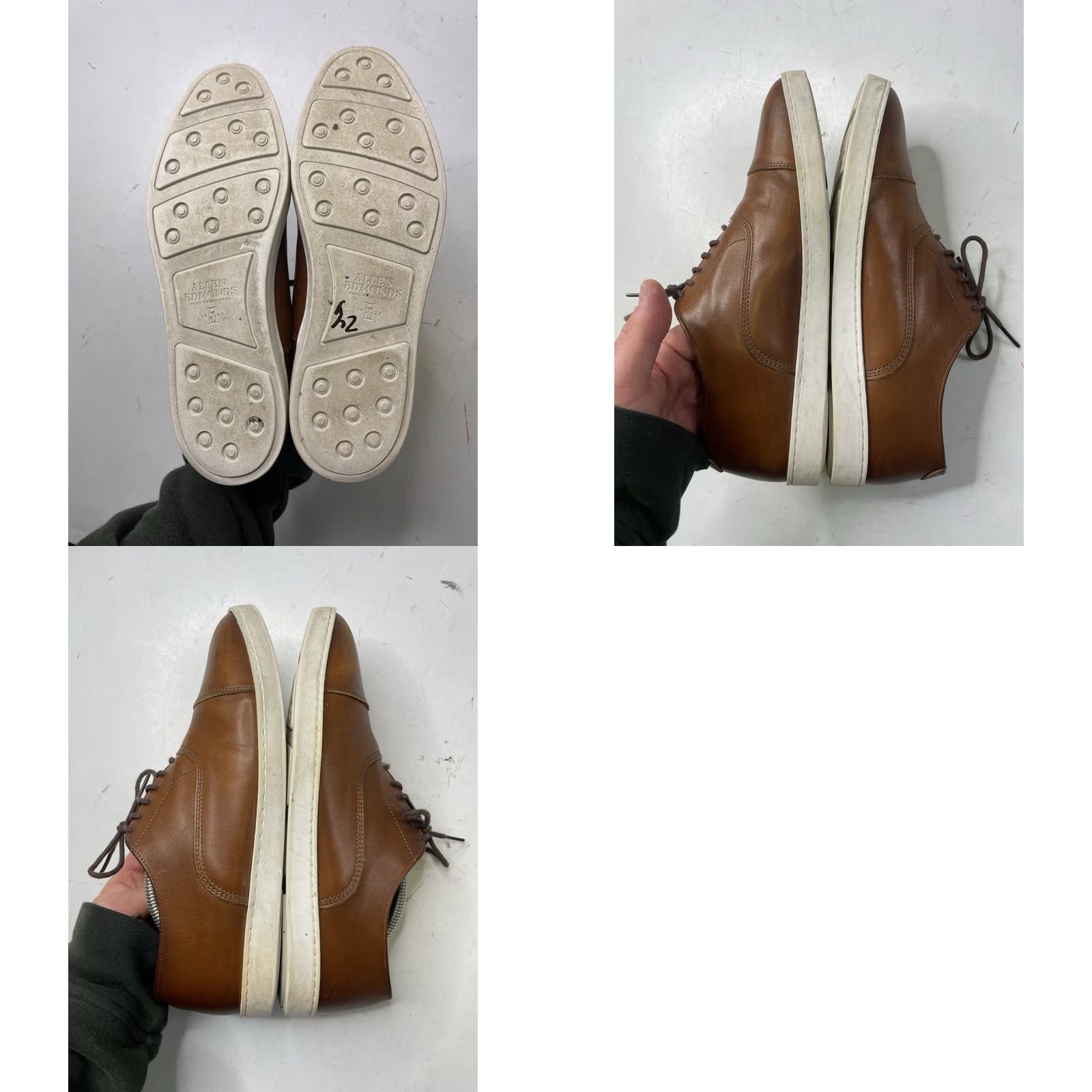 Allen Edmonds Allen Edmonds PARK AVENUE Men's Oxford Dress Shoes Size 7 D Brown Leather Shoes Size US 7 / EU 40 - 8 Thumbnail