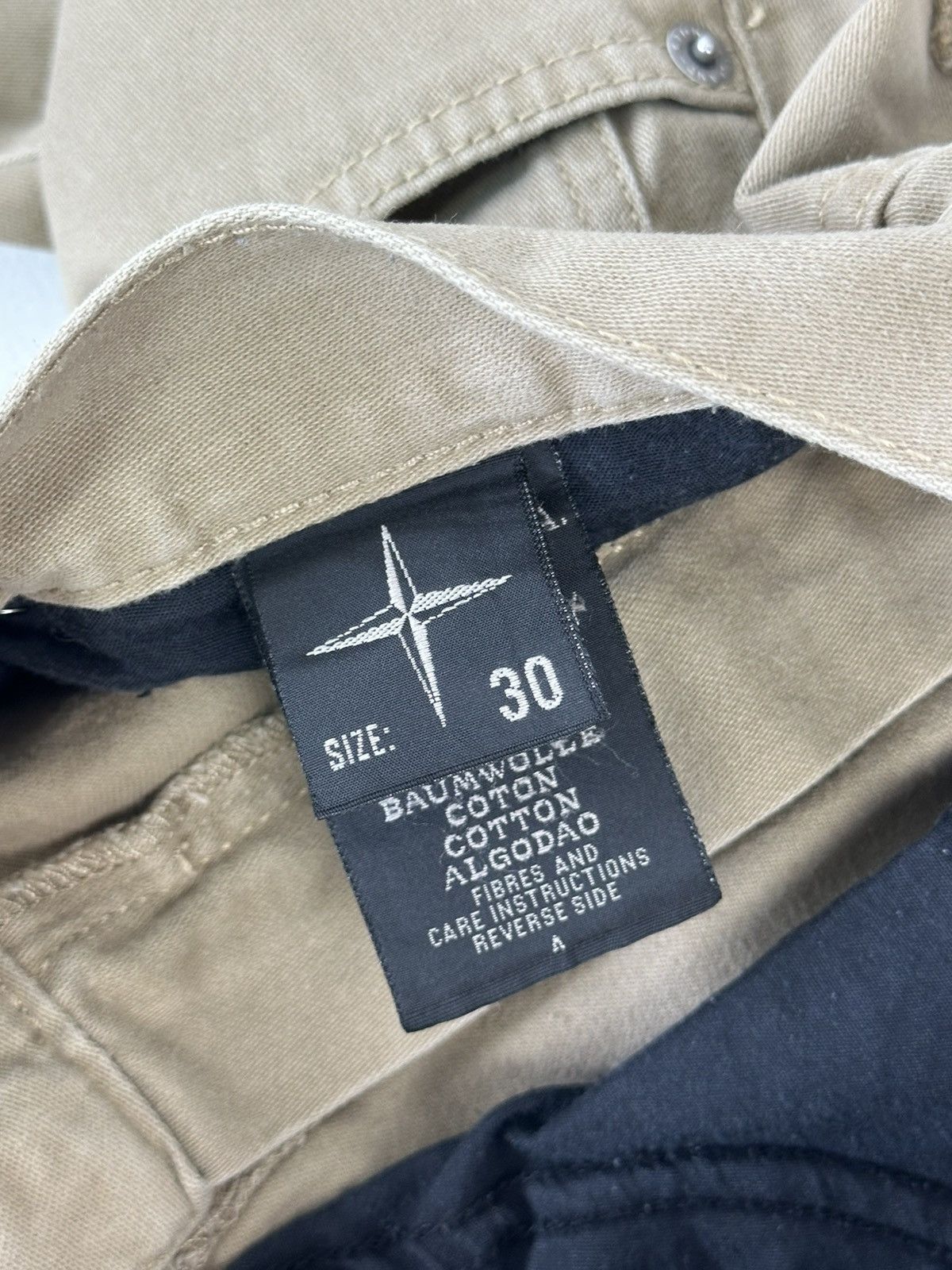 Stone Island Vintage Stone Island Logo Pants Size US 30 / EU 46 - 14 Thumbnail