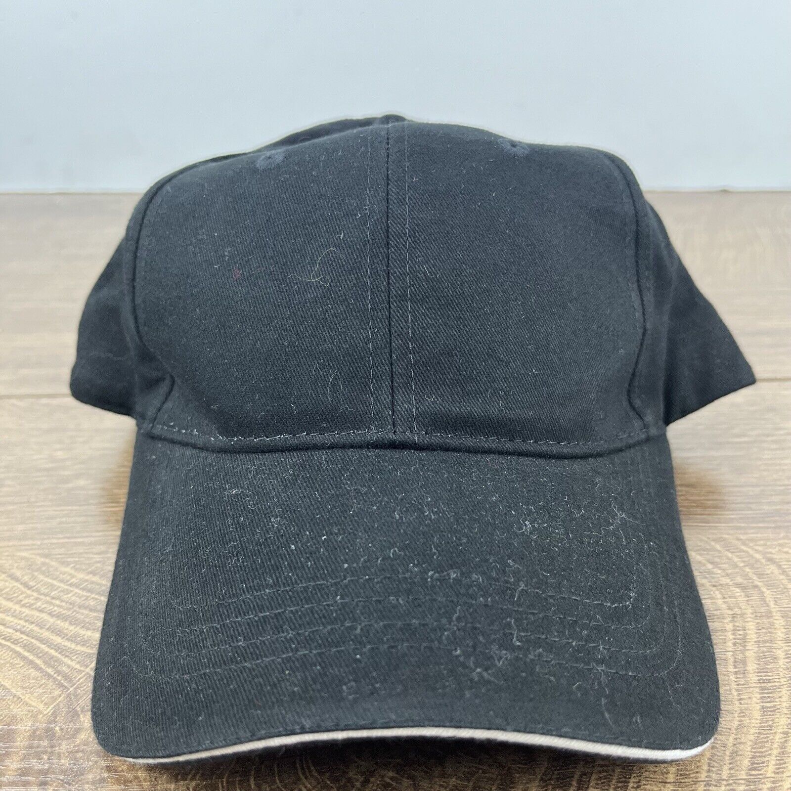 Other A Baseball Hat Black Cap Hat Adjustable Hat Black Adult Hat Size ONE SIZE - 4 Thumbnail
