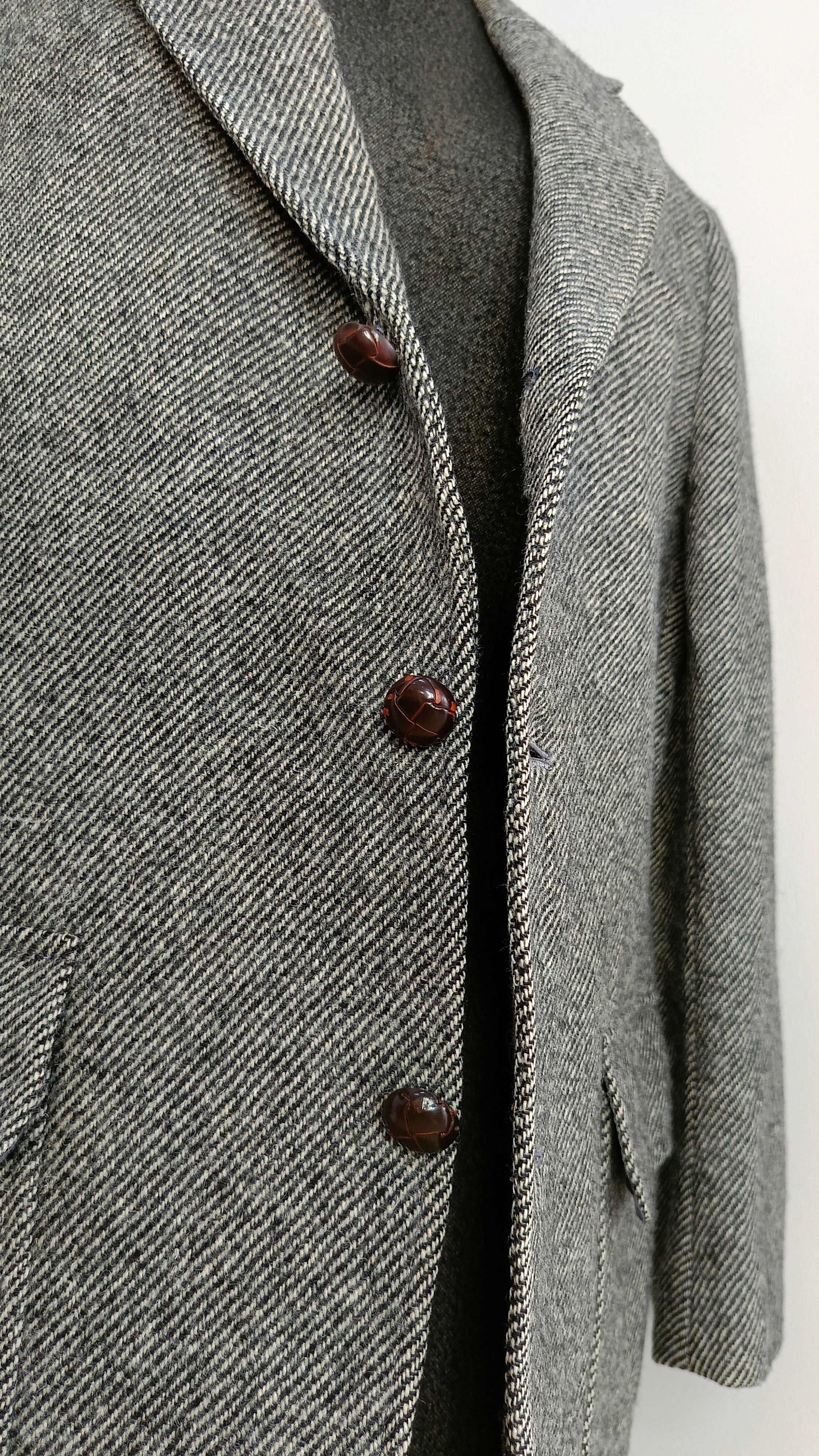 Heve ヘイヴ | 【 Heve '23 AW collection 】 ツイードジレ navy