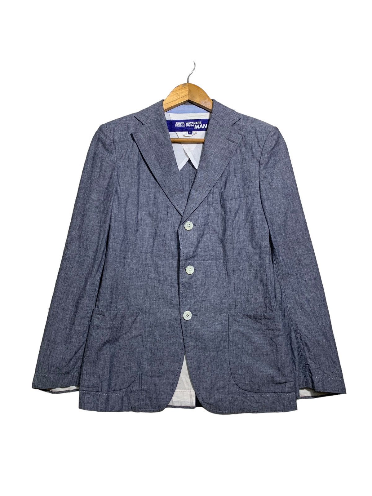 Comme des Garcons 🔥J.WATANABE MAN GREY CASUAL JACKETS Size US XS / EU 42 / 0 - 3 Thumbnail