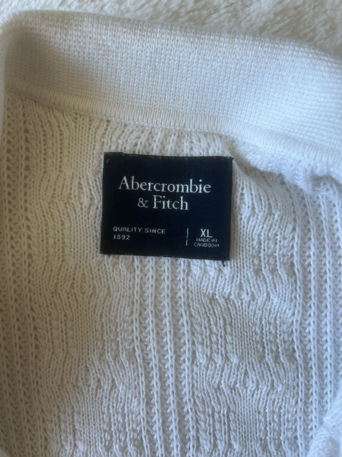 Abercrombie & Fitch × Vintage × Zara Knit button down Size US XL / EU 56 / 4 - 3 Thumbnail
