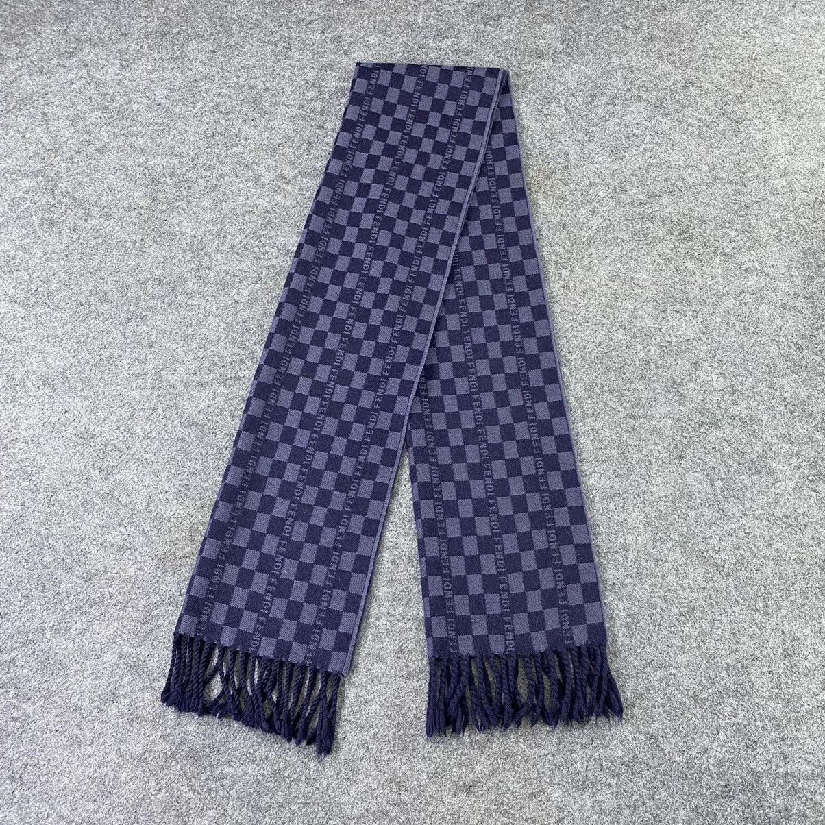 Fendi × Vintage Fendi Muffler / Scarf / Neckwear - T1341 Size ONE SIZE - 2 Thumbnail