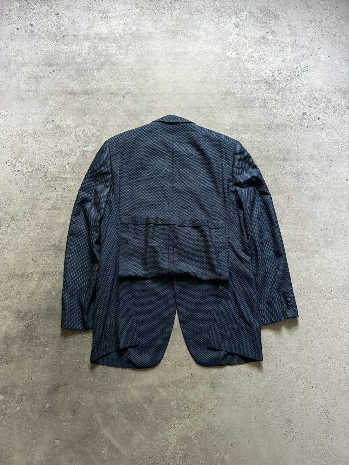 Canali Canali Two Buttons Wool/Silk Single Breasted Blazer Jacket Size 44L - 10 Thumbnail