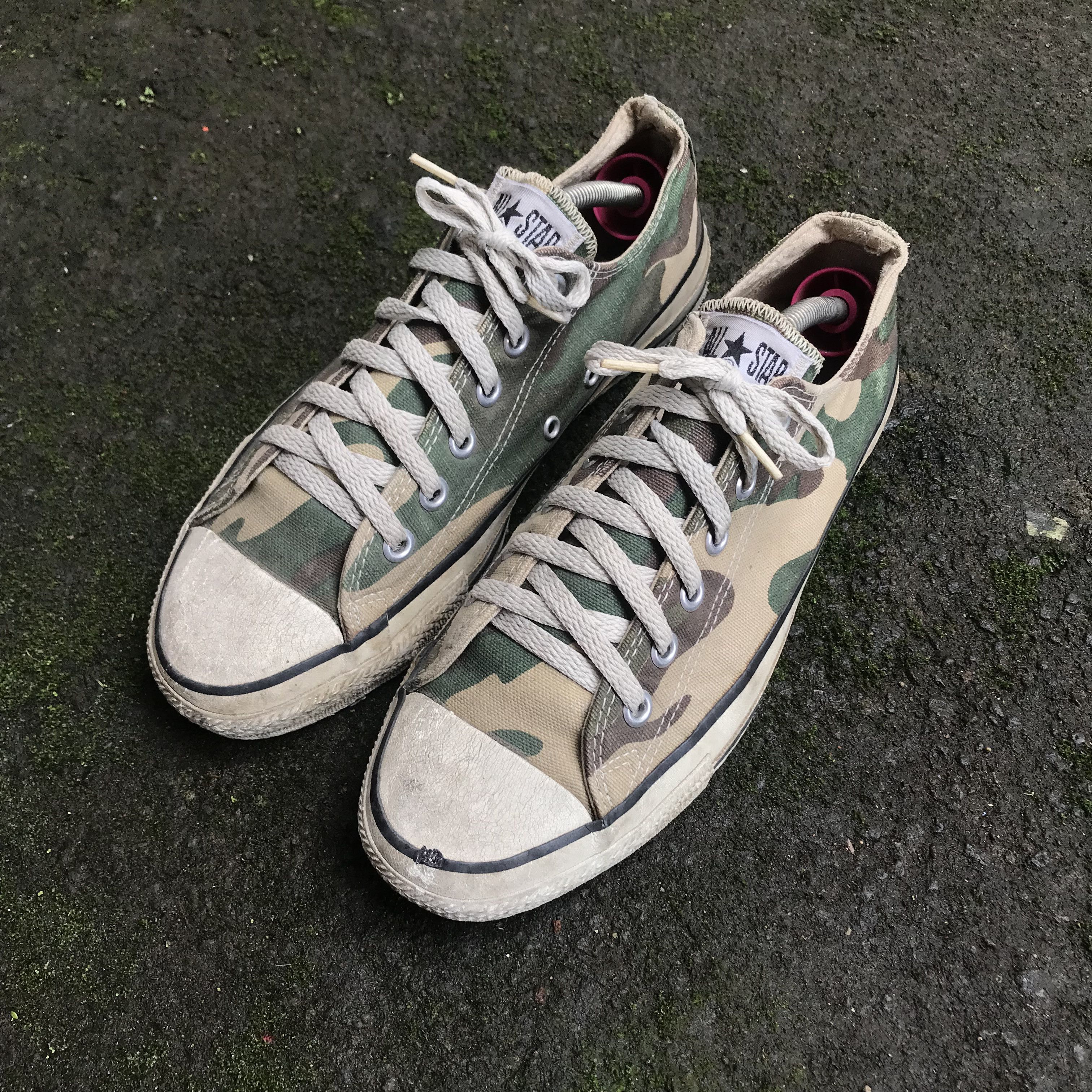Converse 1990s Converse Chuck Taylor Low Camo Made In USA Size 7.5 Size US 7.5 / EU 40-41 - 14 Thumbnail